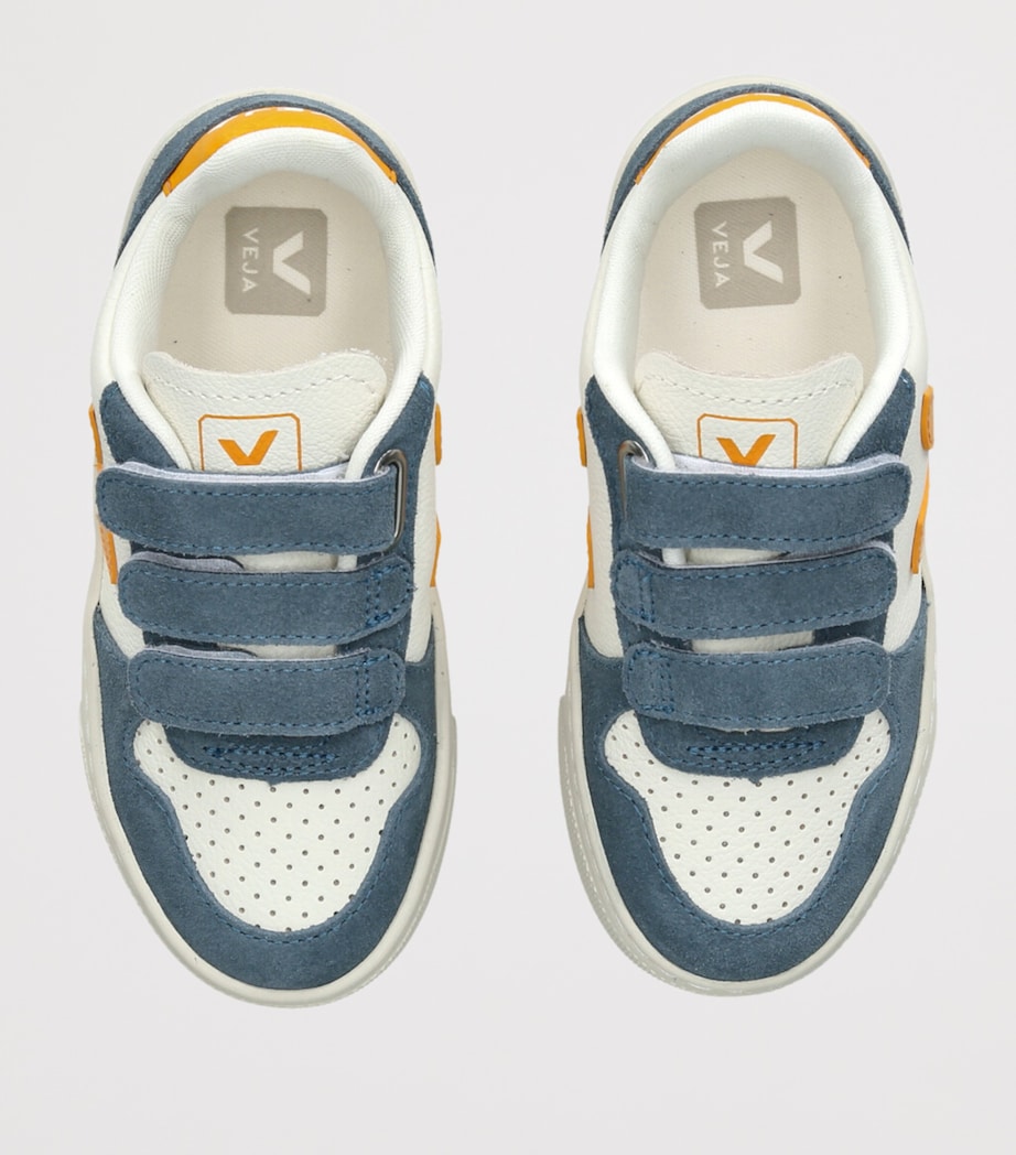 Veja Leather-Suede V-10 Sneakers White/oth Image 4