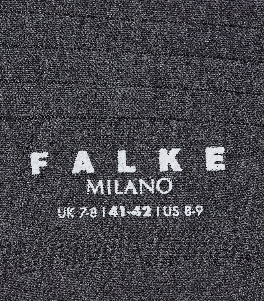 Milano Ribbed Socks GREY Image 2