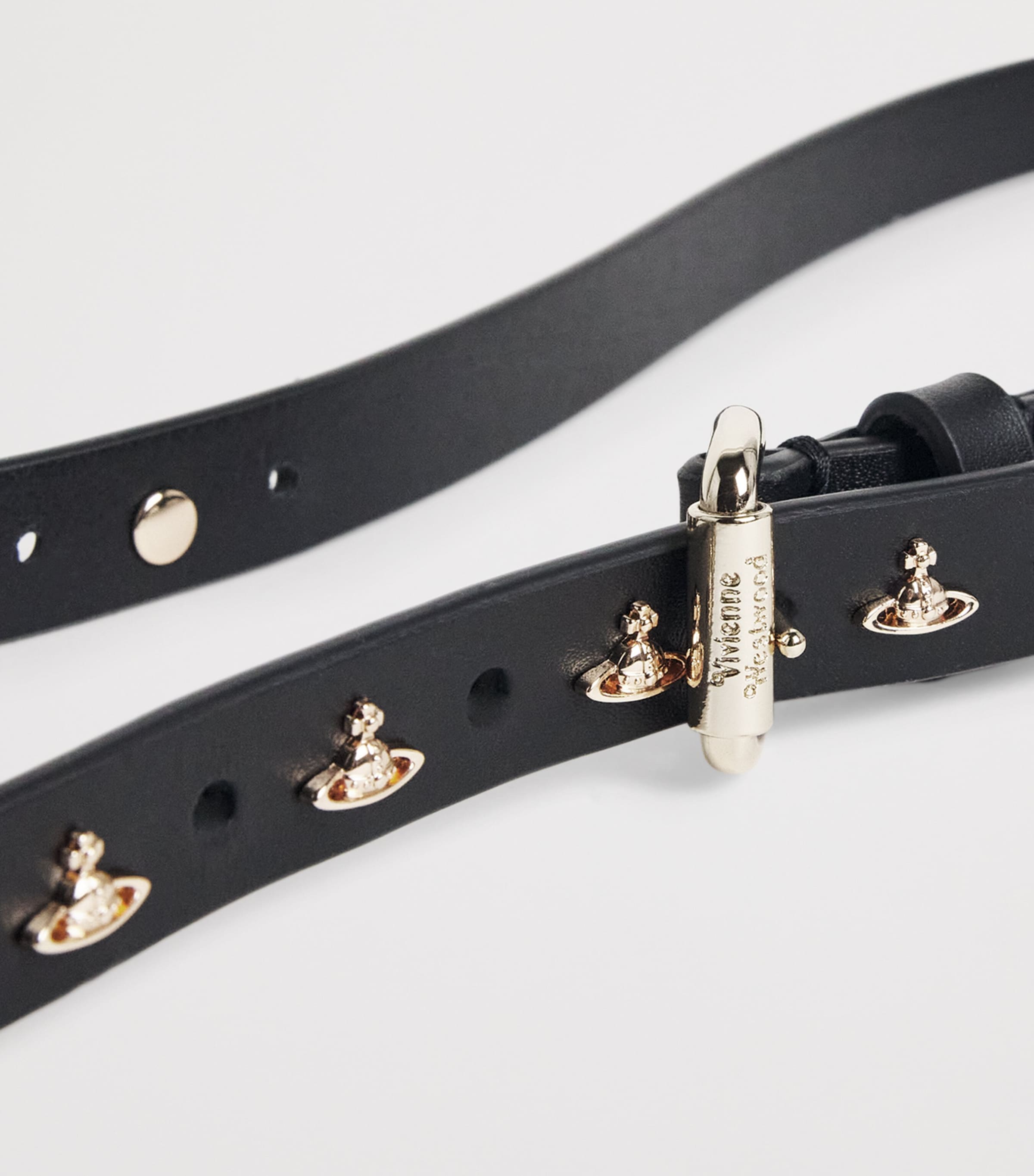 vivienne westwood ALEX BELT ベルト Alex Charm Belt in BLACK | Vivienne Westwood®