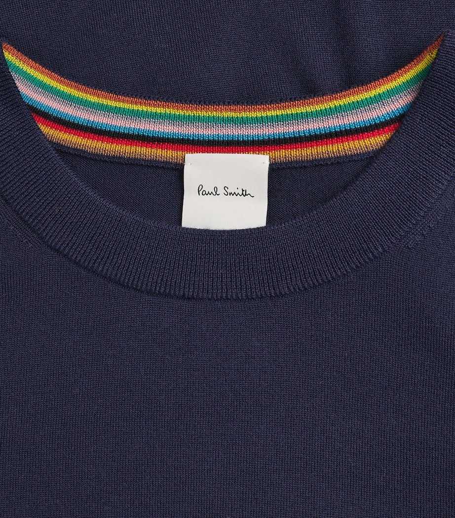 Merino Wool Sweater NAVY - 49 Image 5