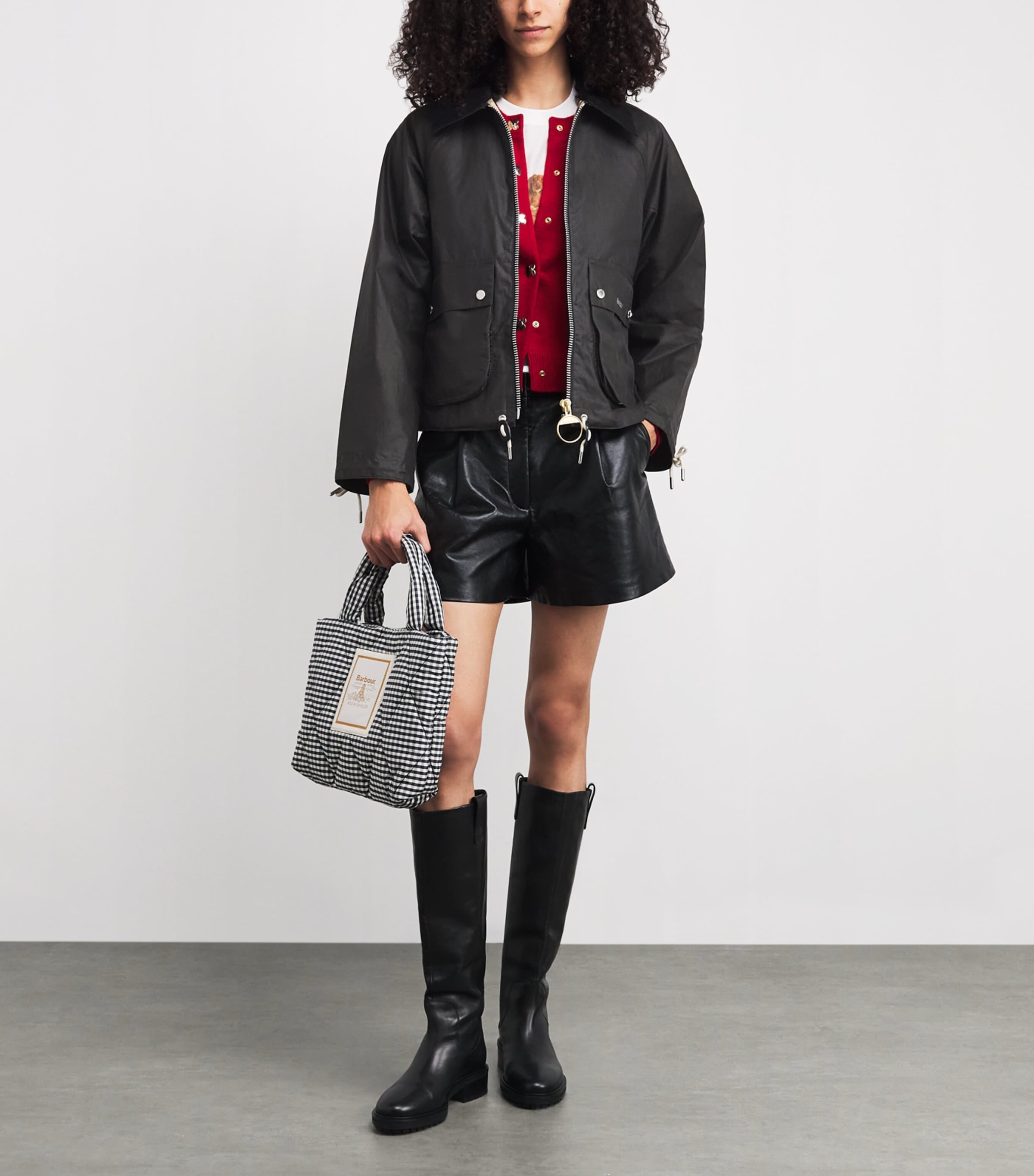 Waxed Marron Jacket GREY/DRESS Image 2