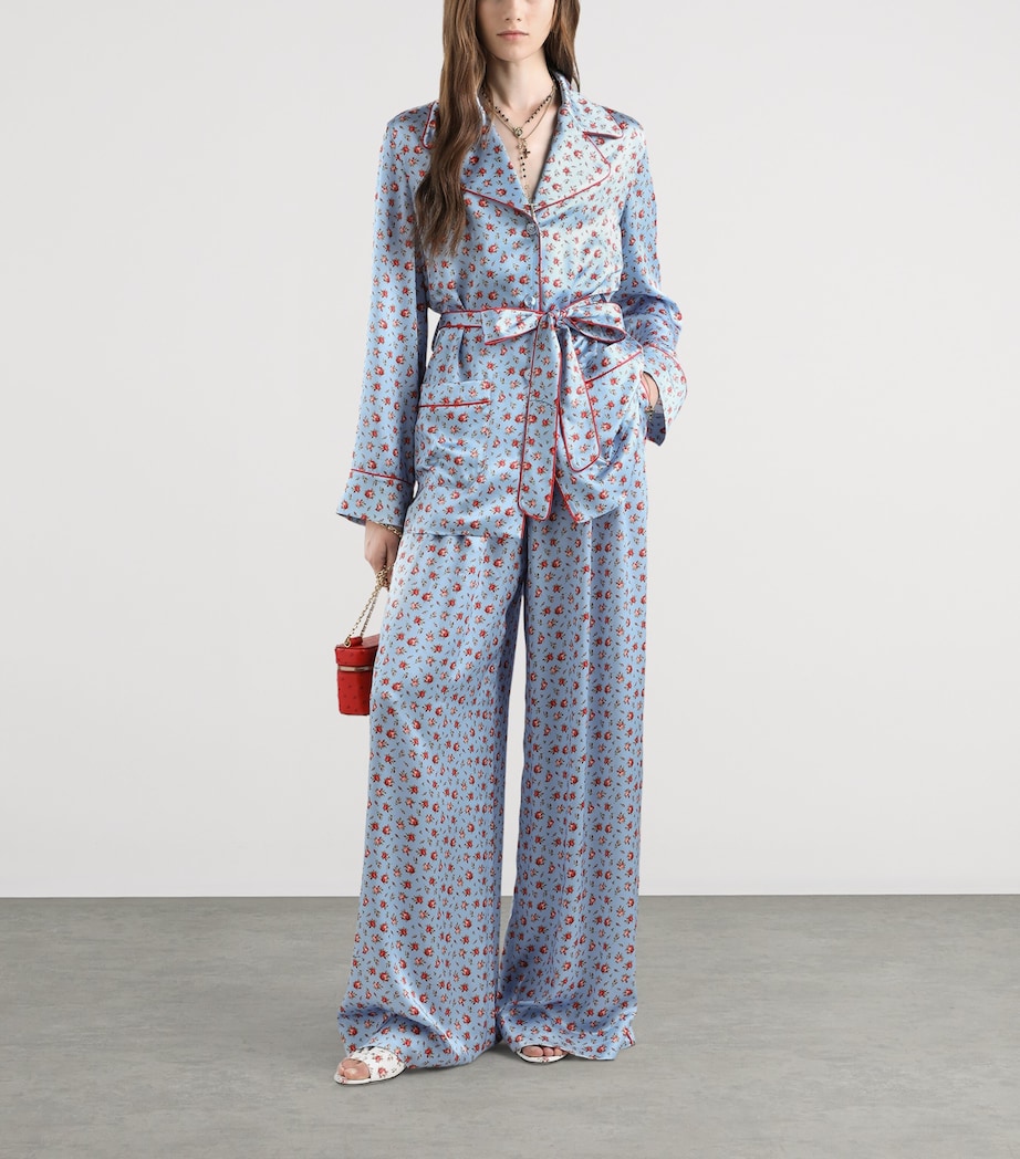 Silk Floral Shirt HC5XJ-ROSELLINE Image 2