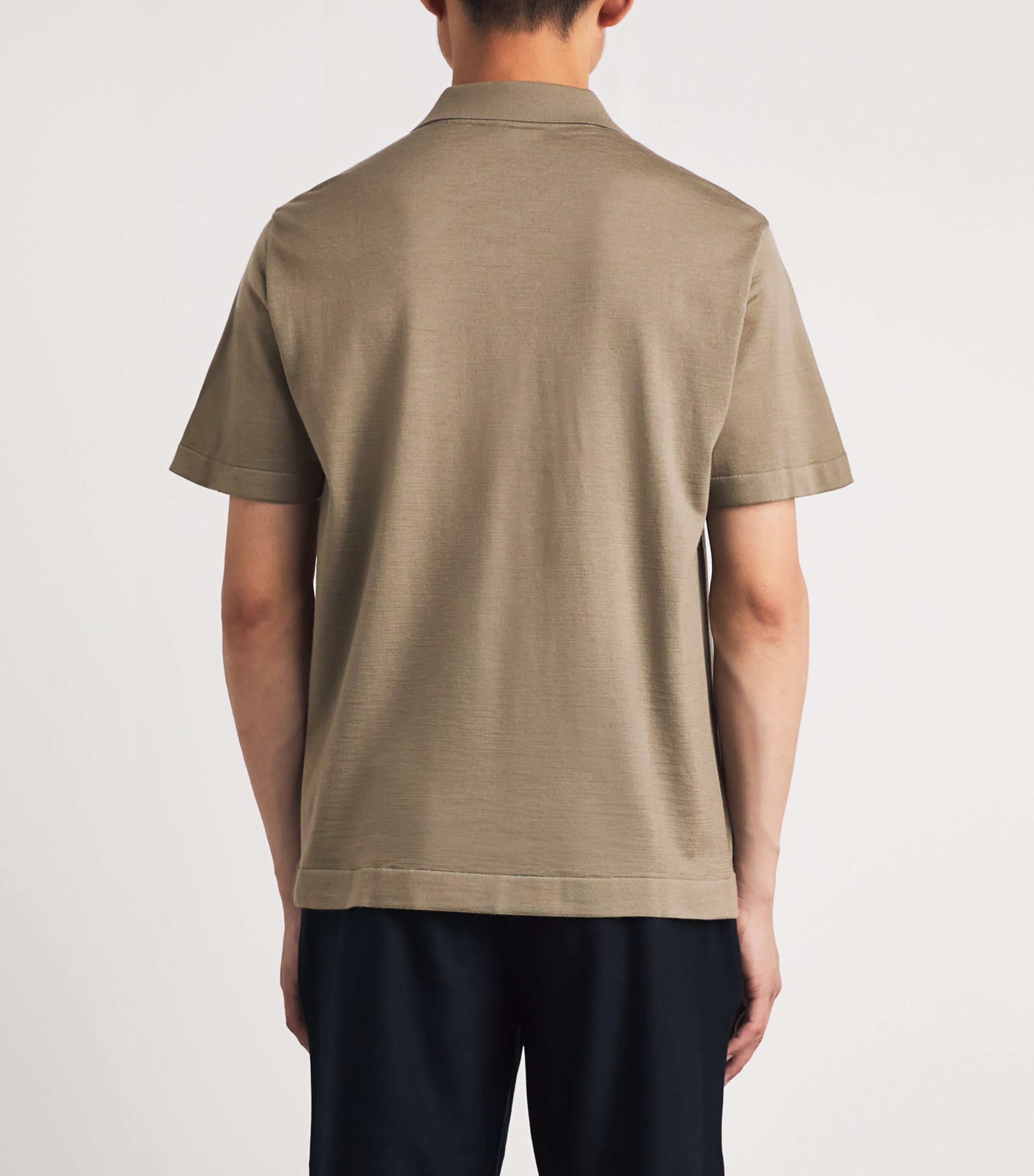 VUORI Merino Polo Shirt Tau Taupe Image 5