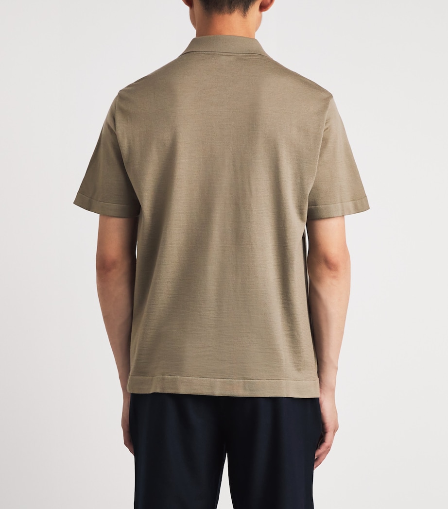 VUORI Merino Polo Shirt Tau Taupe Image 5