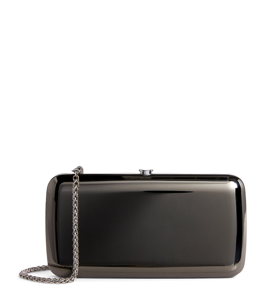 Finley Mirrored Clutch Bag MRD BLCK CHRME Image 1