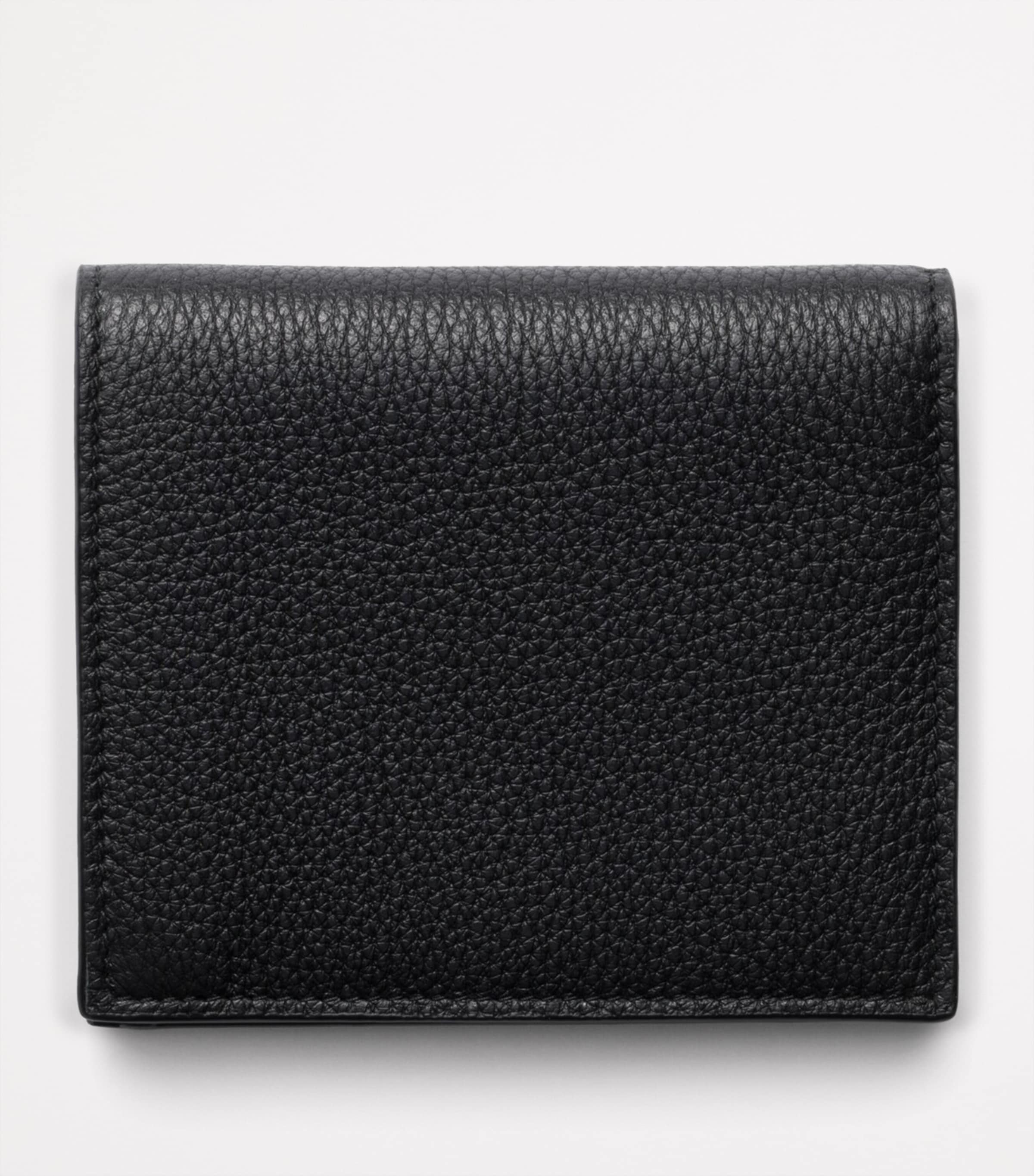 Grained Leather Triangle Wallet F0002 Image 3