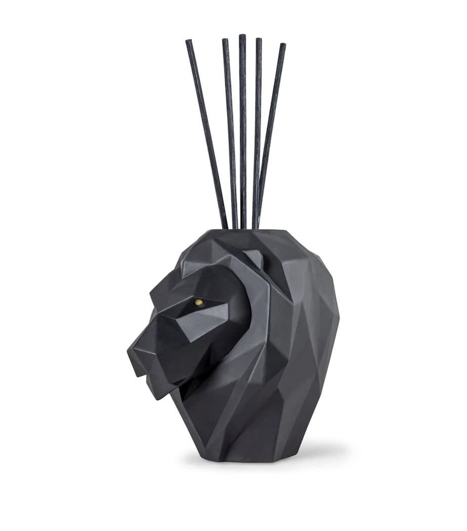 Lladró Lion Perfume Diffuser (100ml) Black Image 1