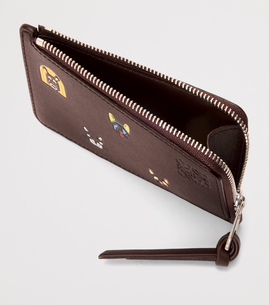 x Louis Wain Cats Zip-Around Wallet BROWN Image 3