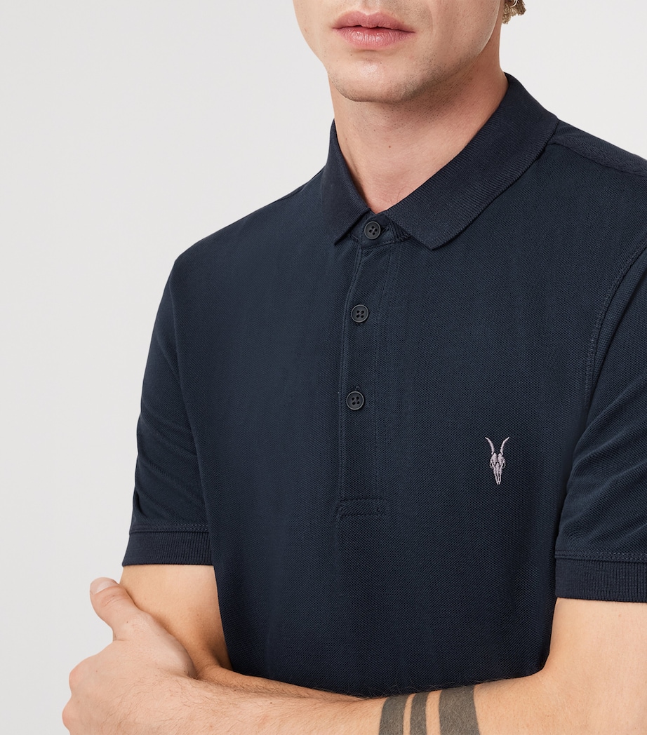 Organic Cotton Reform Polo Shirt NAVY BLUE Image 7