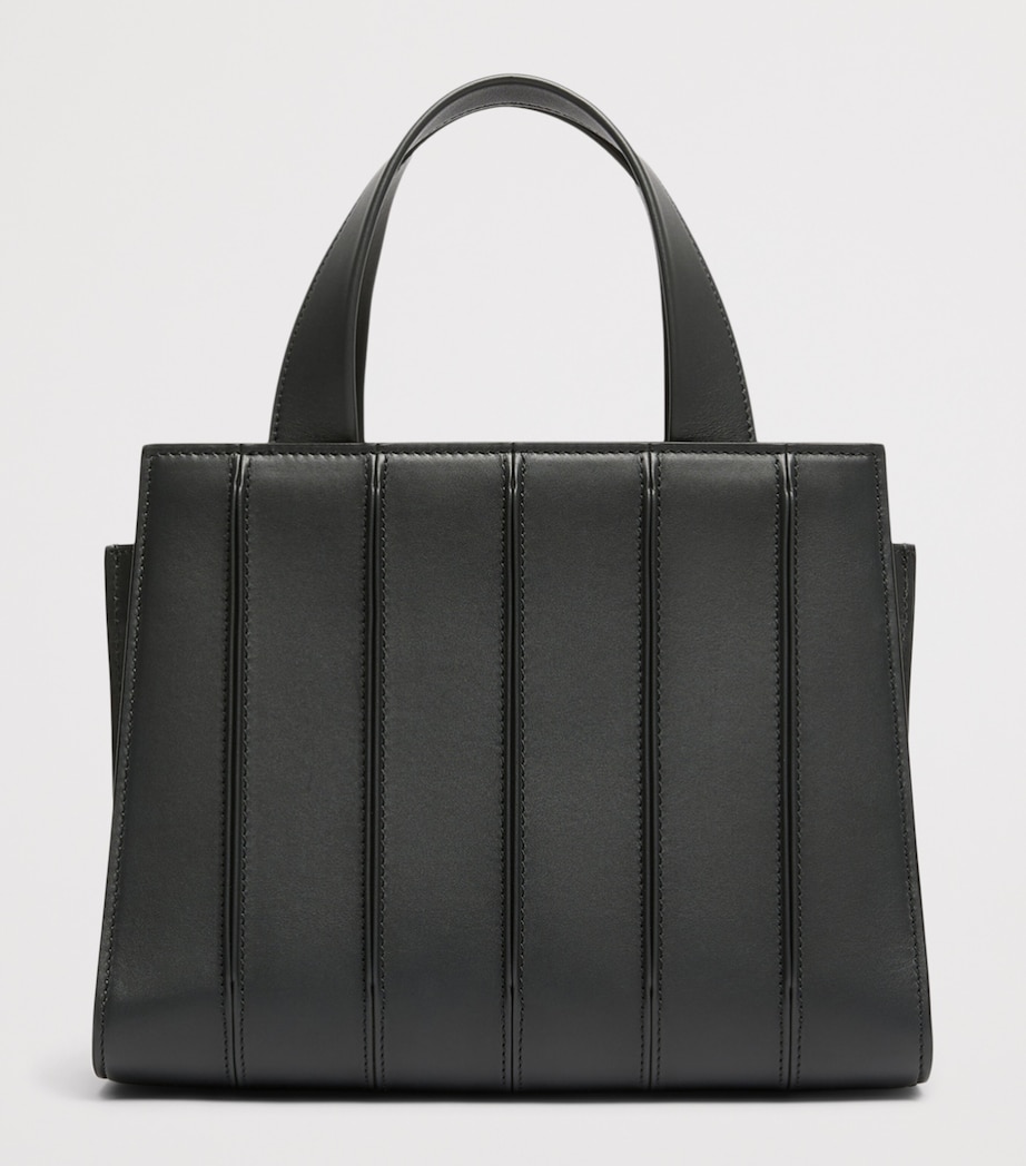 Max Mara Womens Medium Whitney Top-Handle Bag Medium Grey Image 3