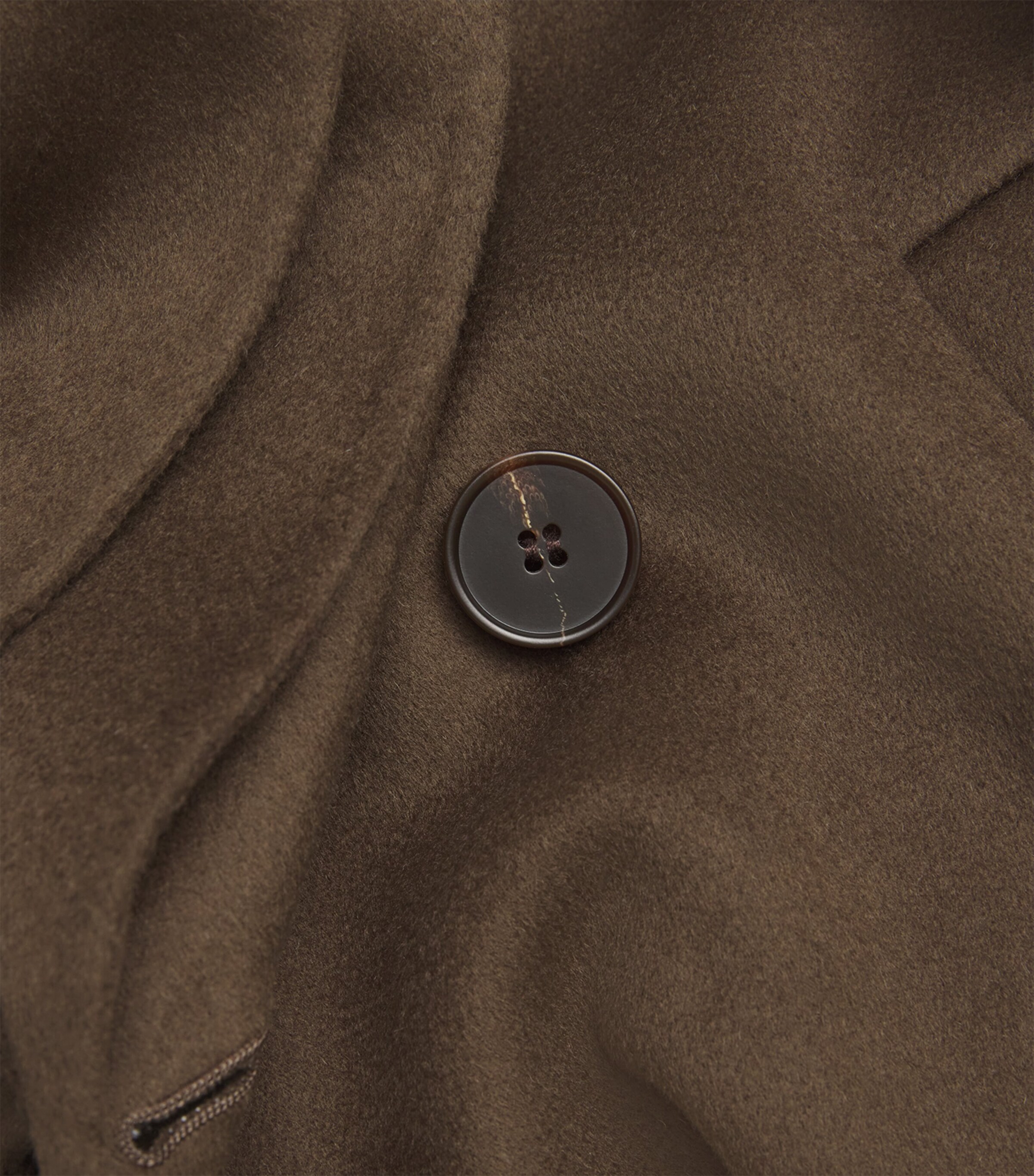Wool Double-Faced Pea Coat 243_400 TAUPE Image 5