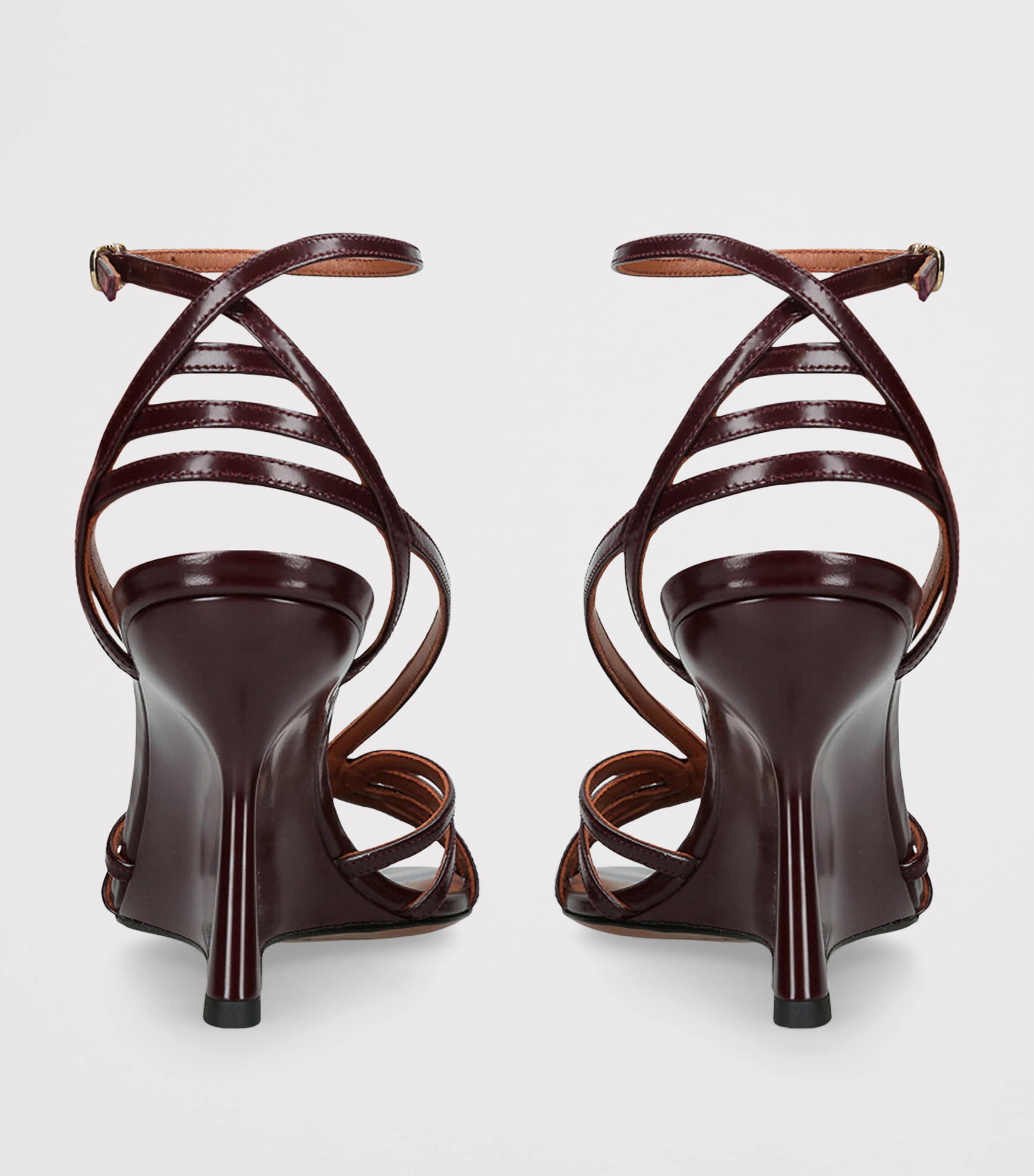 Aura Wedge Sandals 85 RED/DARK Image 2