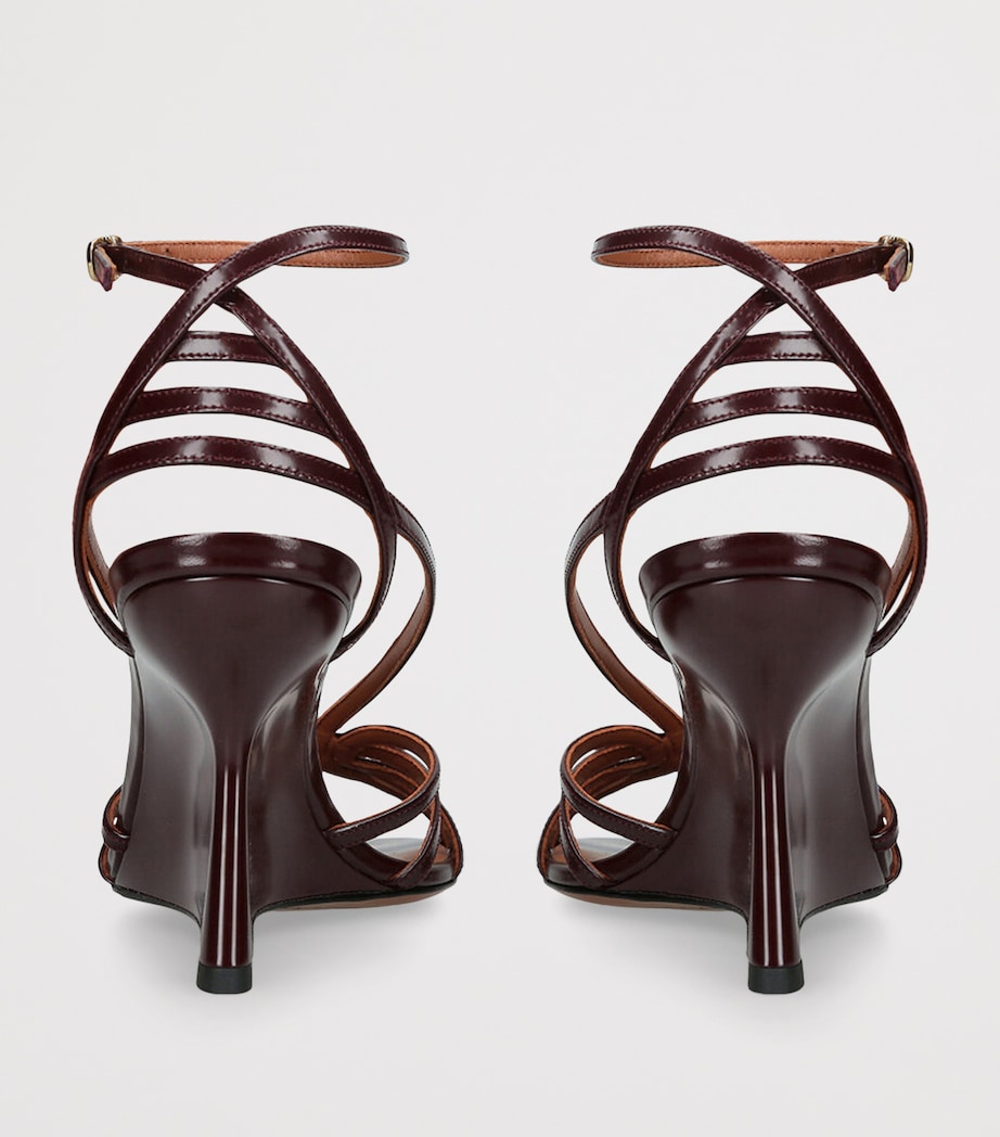 Aura Wedge Sandals 85 RED/DARK Image 2