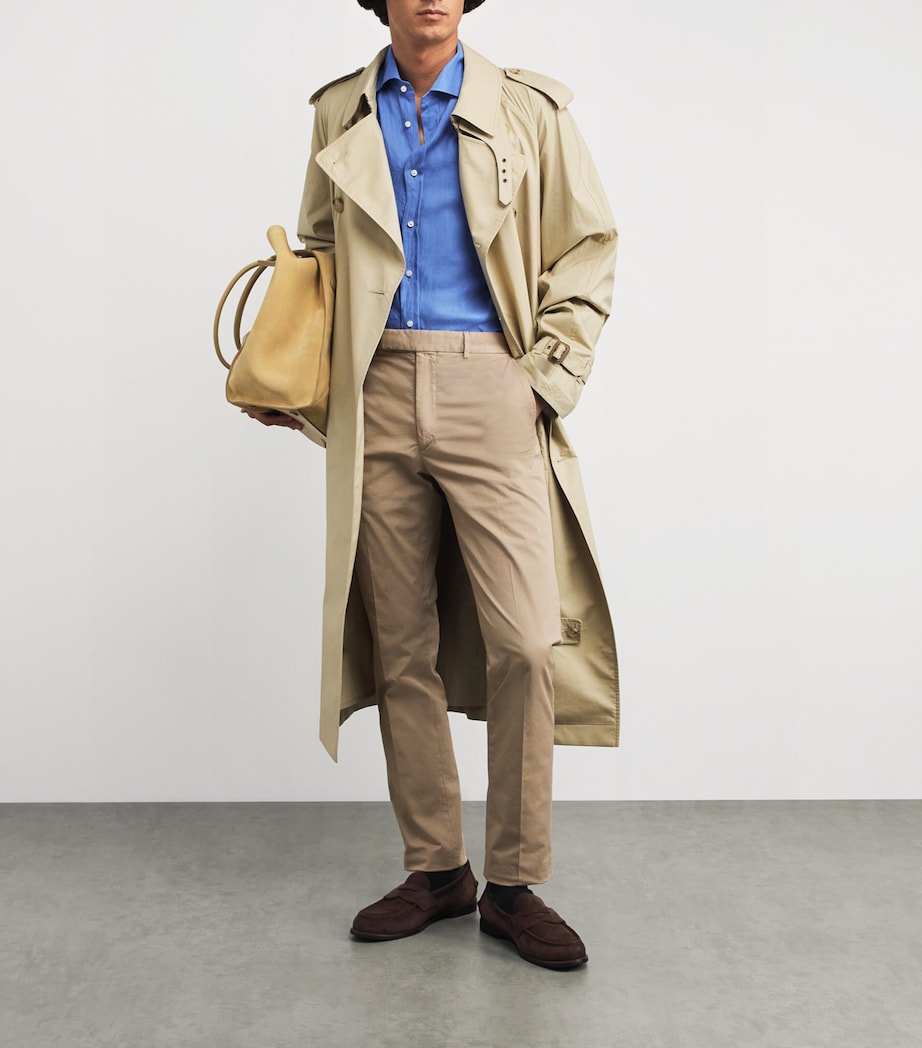 Linen Shirt COPEN BLUE Image 2