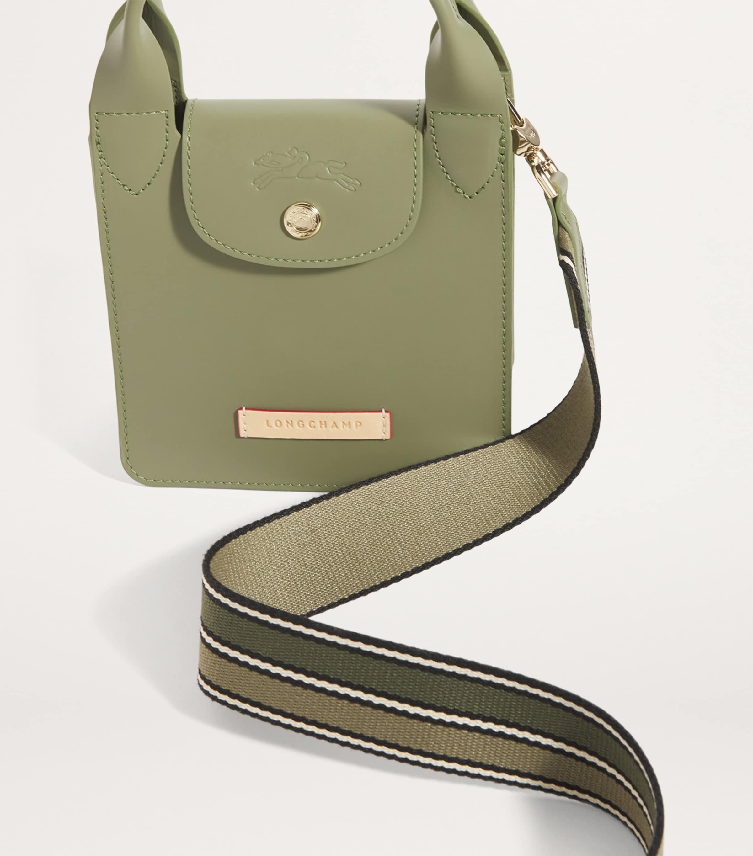 Longchamp Extra Small Leather Le Pliage Du Jardinier Cross