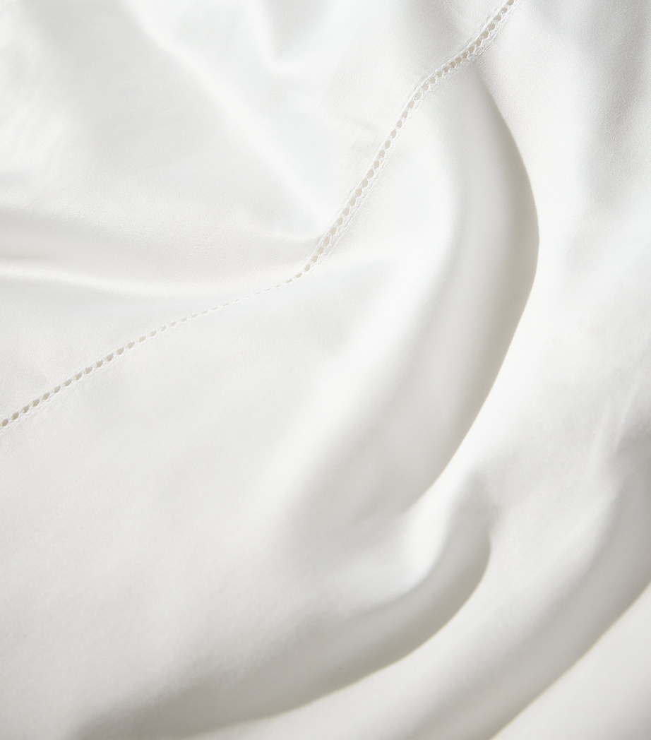 Slaidburn King Oxford Pillowcase (50cm x 90cm) WHITE Image 8