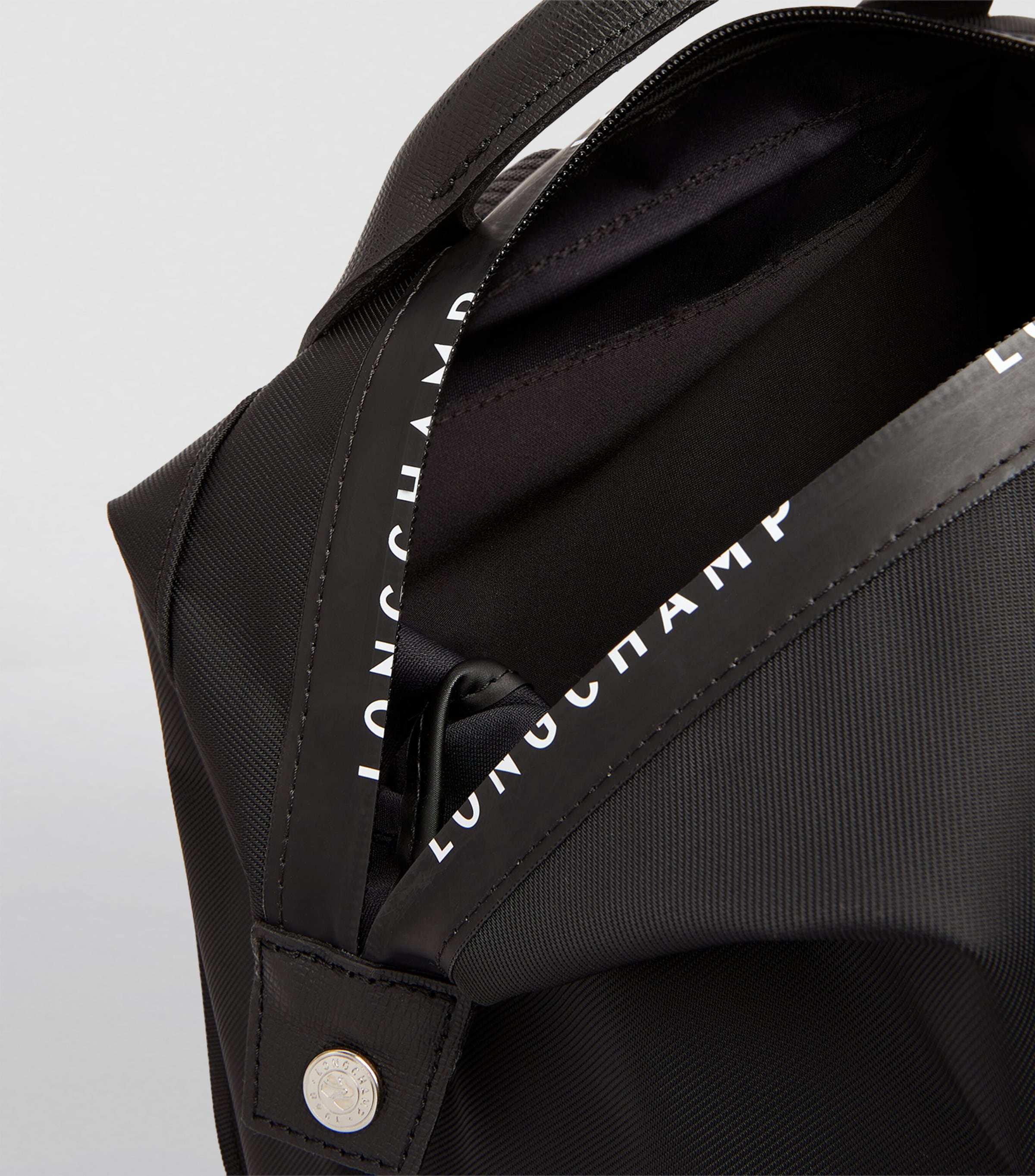 Large Le Pliage Energy Backpack 001 BLACK Image 6