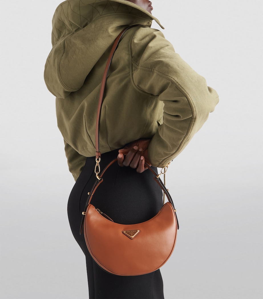 Prada Leather Arqué Shoulder Bag Image 5