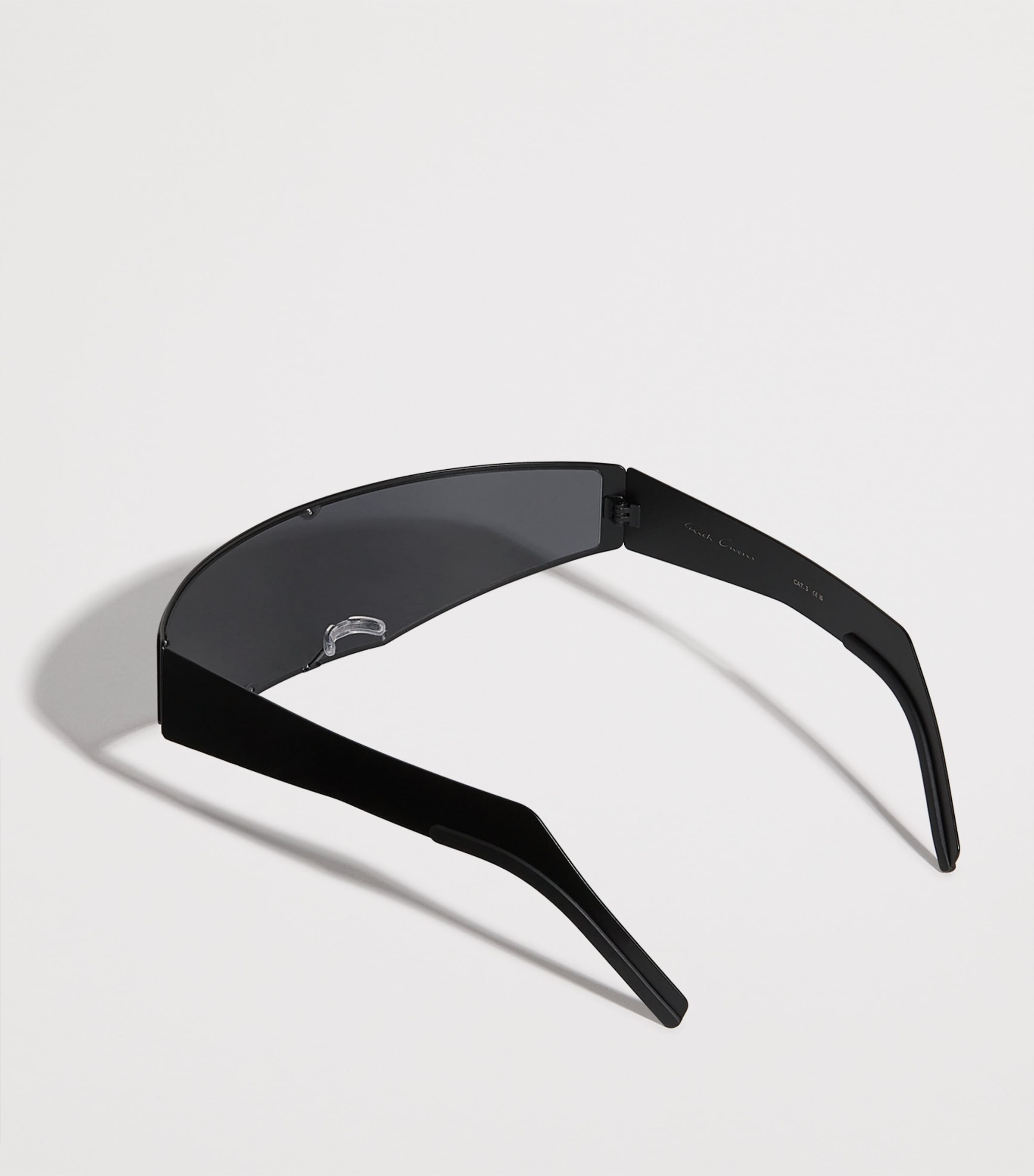Stainless Steel Cyclops Sunglasses BLCKTMPL/BLCKLNS0909 Image 3