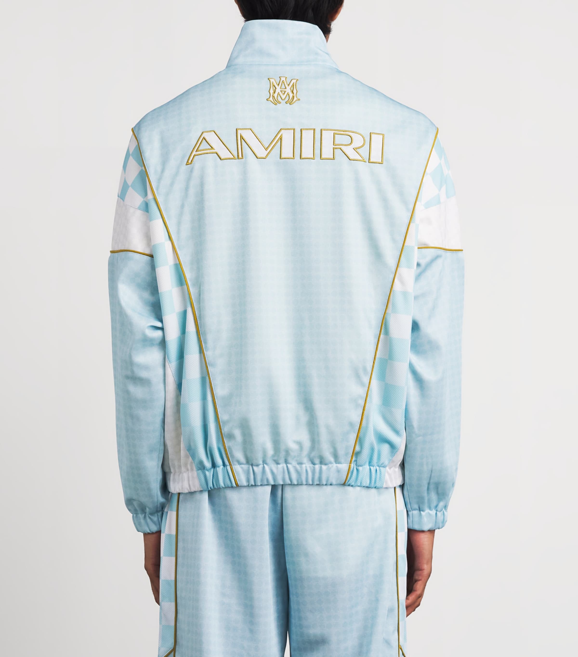 AMIRI Mens Sport Track Jacket Sky Image 5