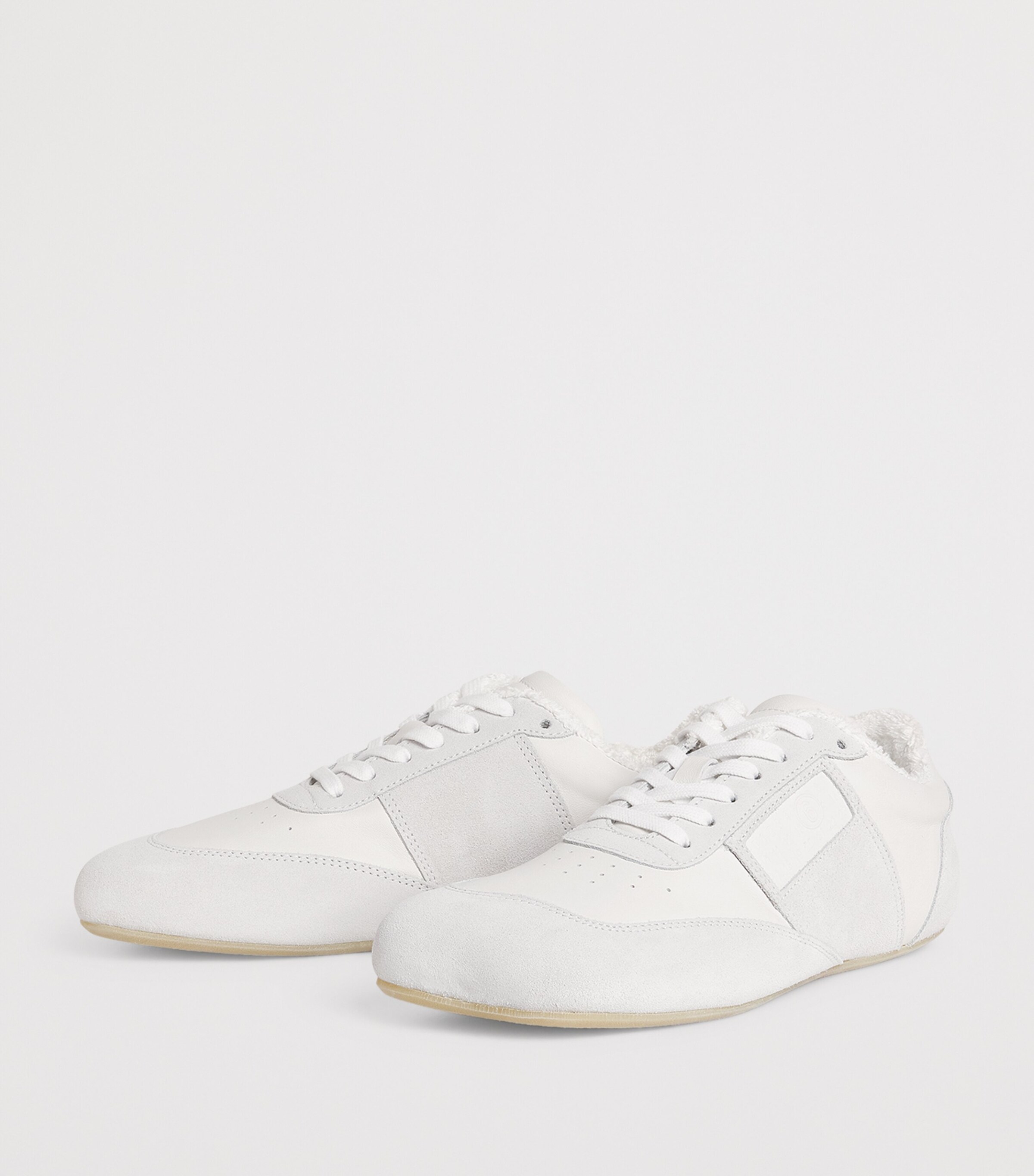 MM6 Maison Margiela Leather Anatomic Sneakers | Harrods US