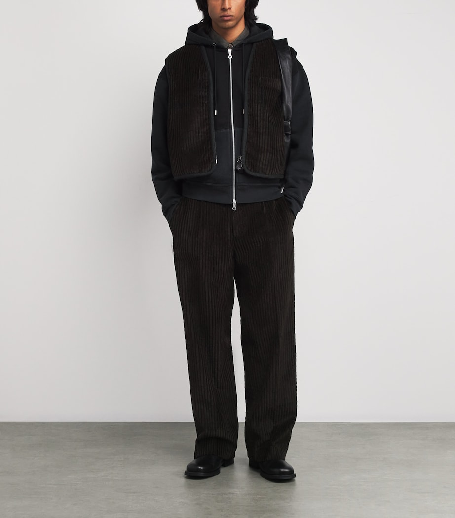 Cotton Corduroy Borrowed Chinos PROFOUND BROWN Image 2