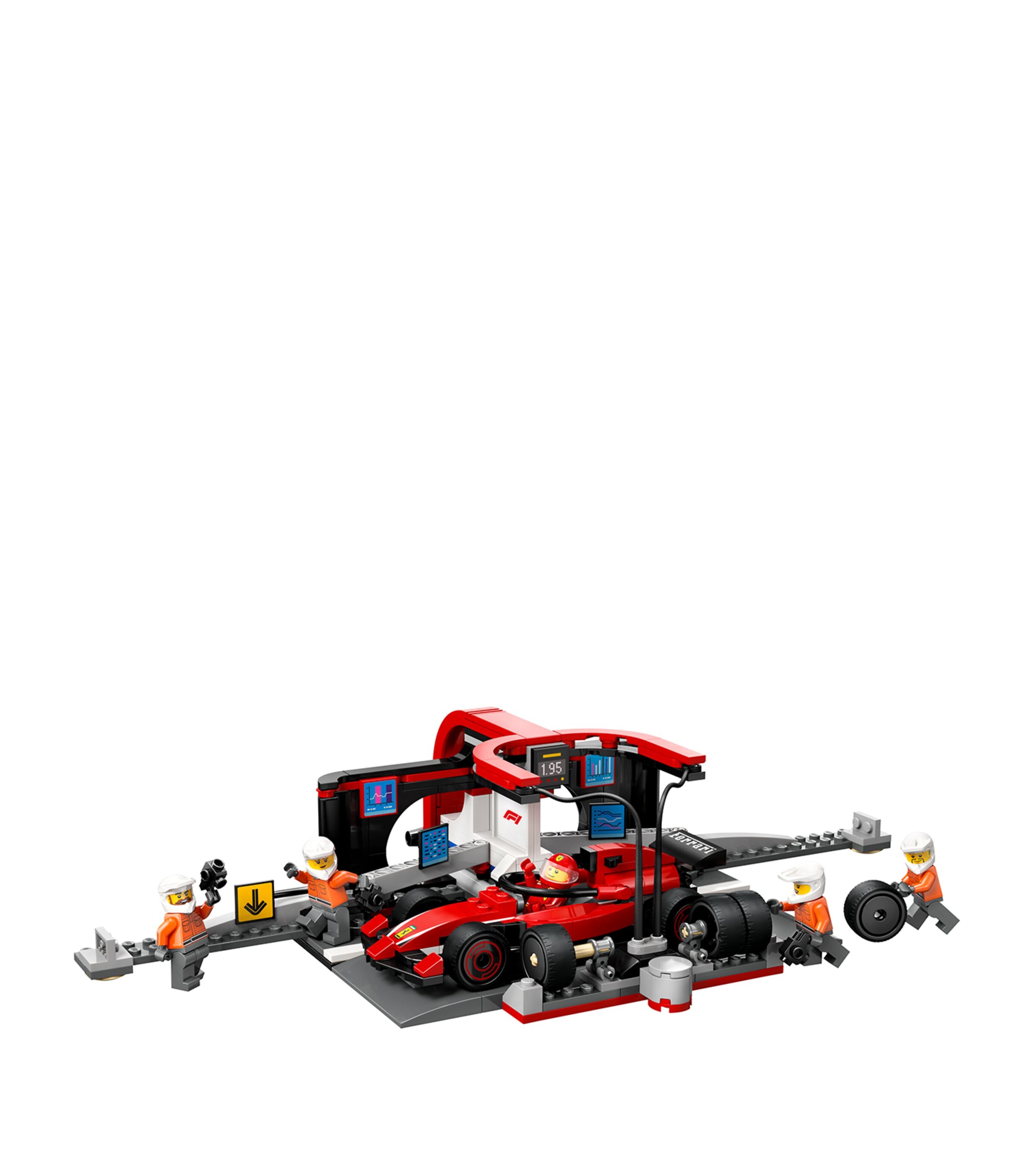 Lego CITY F1 Pit Stop & Pit Crew with Ferrari Car 60443 | Toys | Building & Construction Toys | Toy Vehicles | Designers | Lego