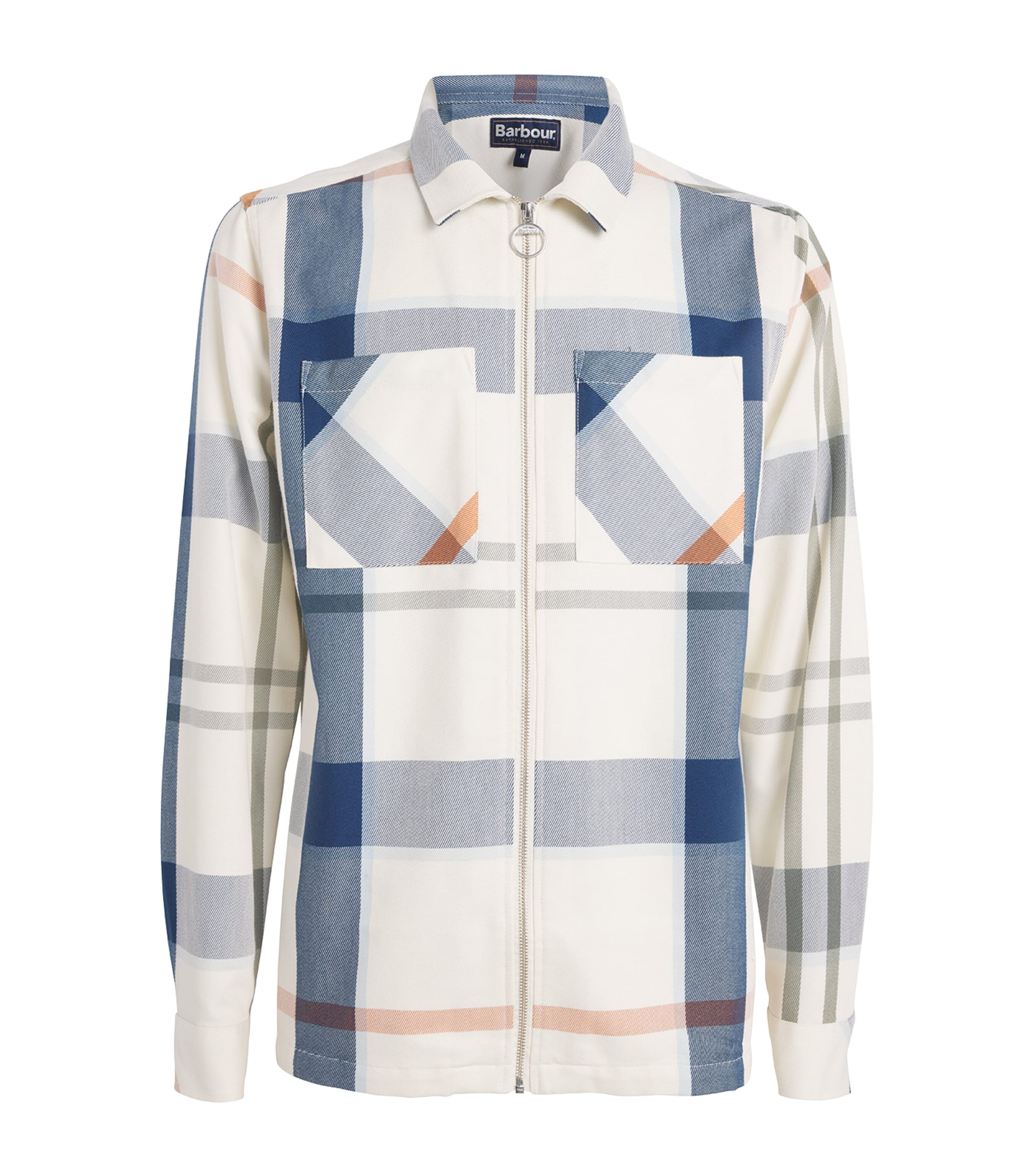 Barbour Cotton Check Ettrick Overshirt In Multi