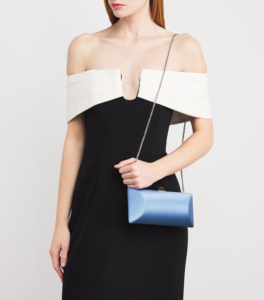 Silk Satin Clutch Bag 345 GLASGOW Image 2