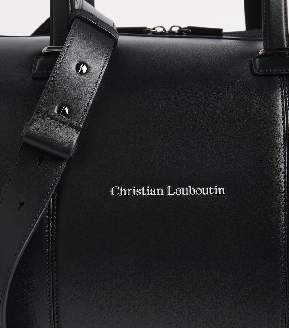 Christian Louboutin Tactical Leather Duffle Bag Image 6