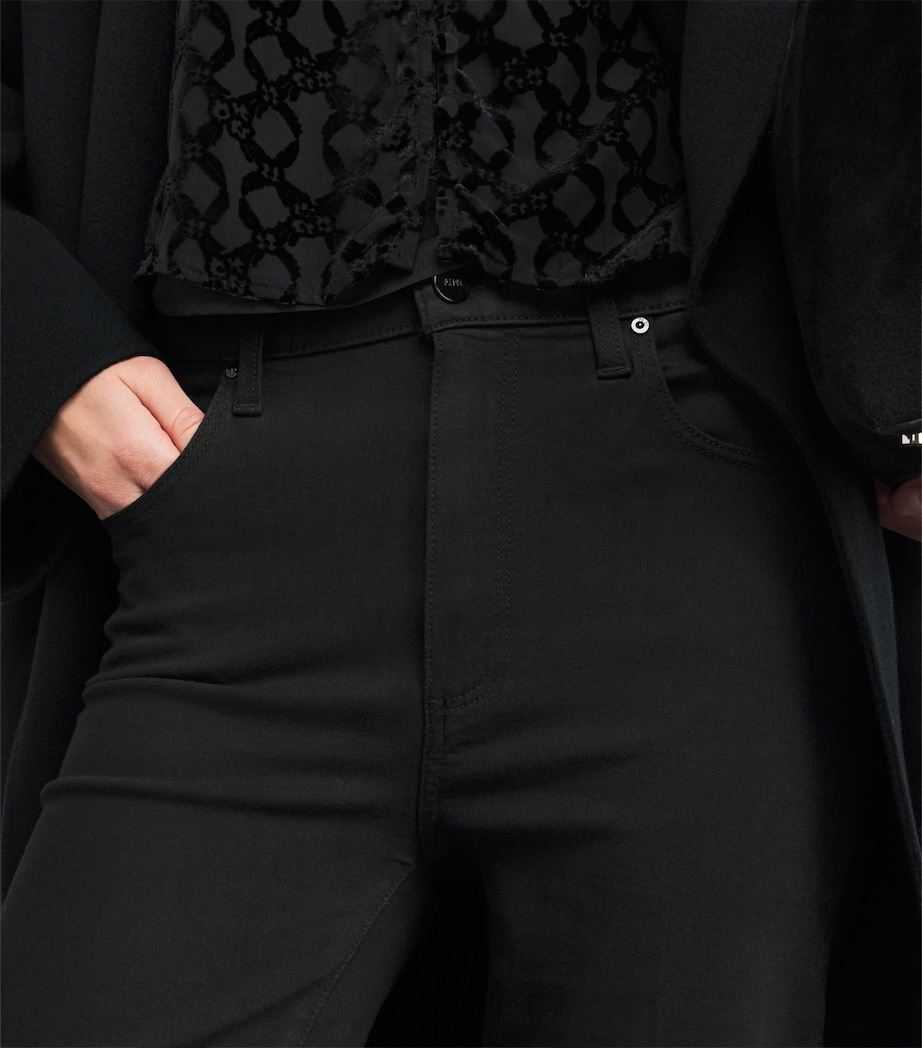 Marlow Skimmer Flared Jeans BLACK SHADOW Image 6