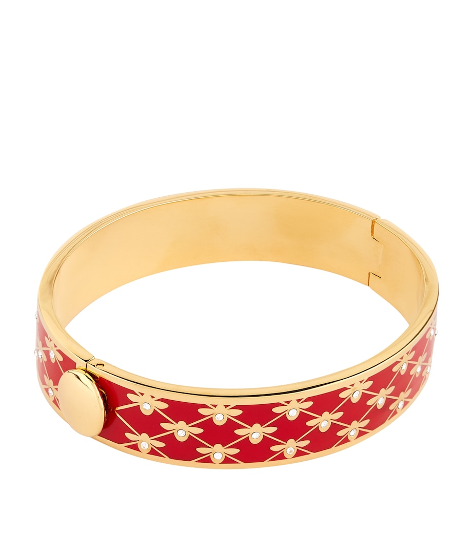 Bee Trellis Bangle RED/GOLD Image 2