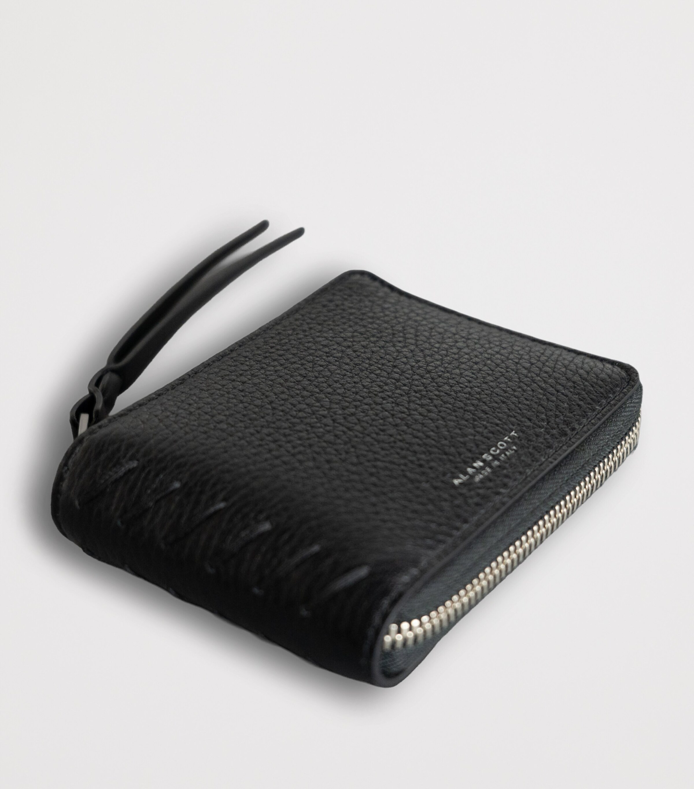 Alan Scott Deerskin Wallet Black/black Image 3