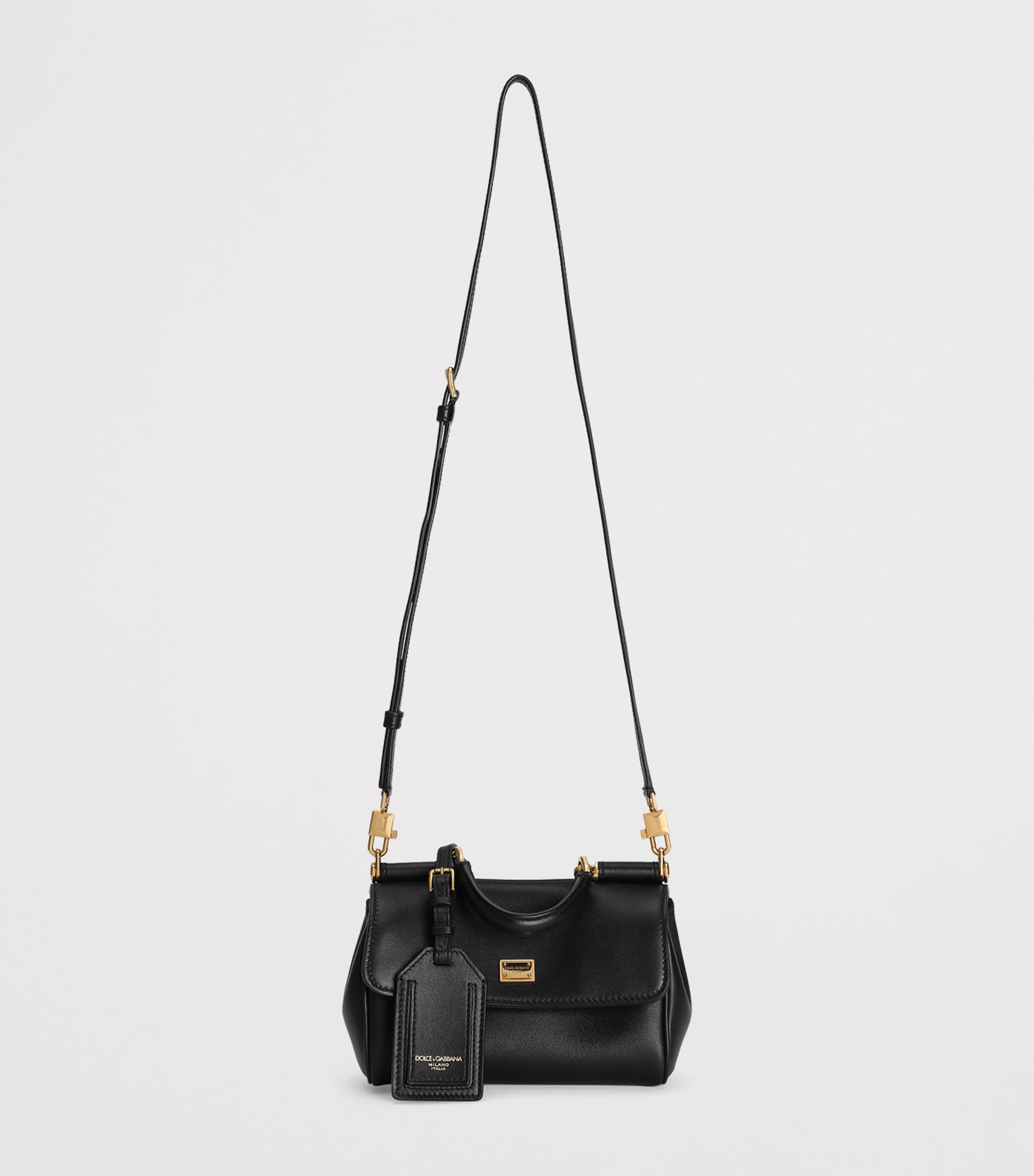 Plongé Calfskin My Sicily Cross-Body Bag 80999-BLACK Image 4