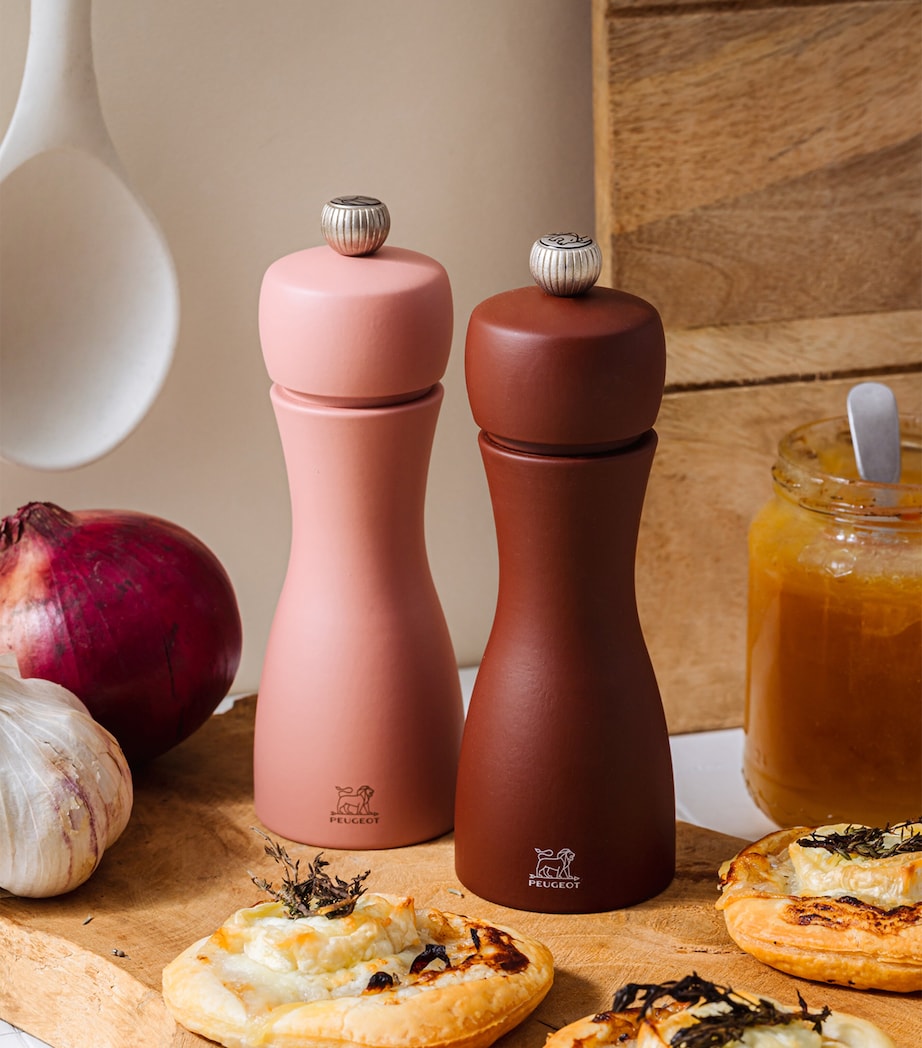 Tahiti Salt and Pepper Mill Set COCOA & HAZLENUT Image 2