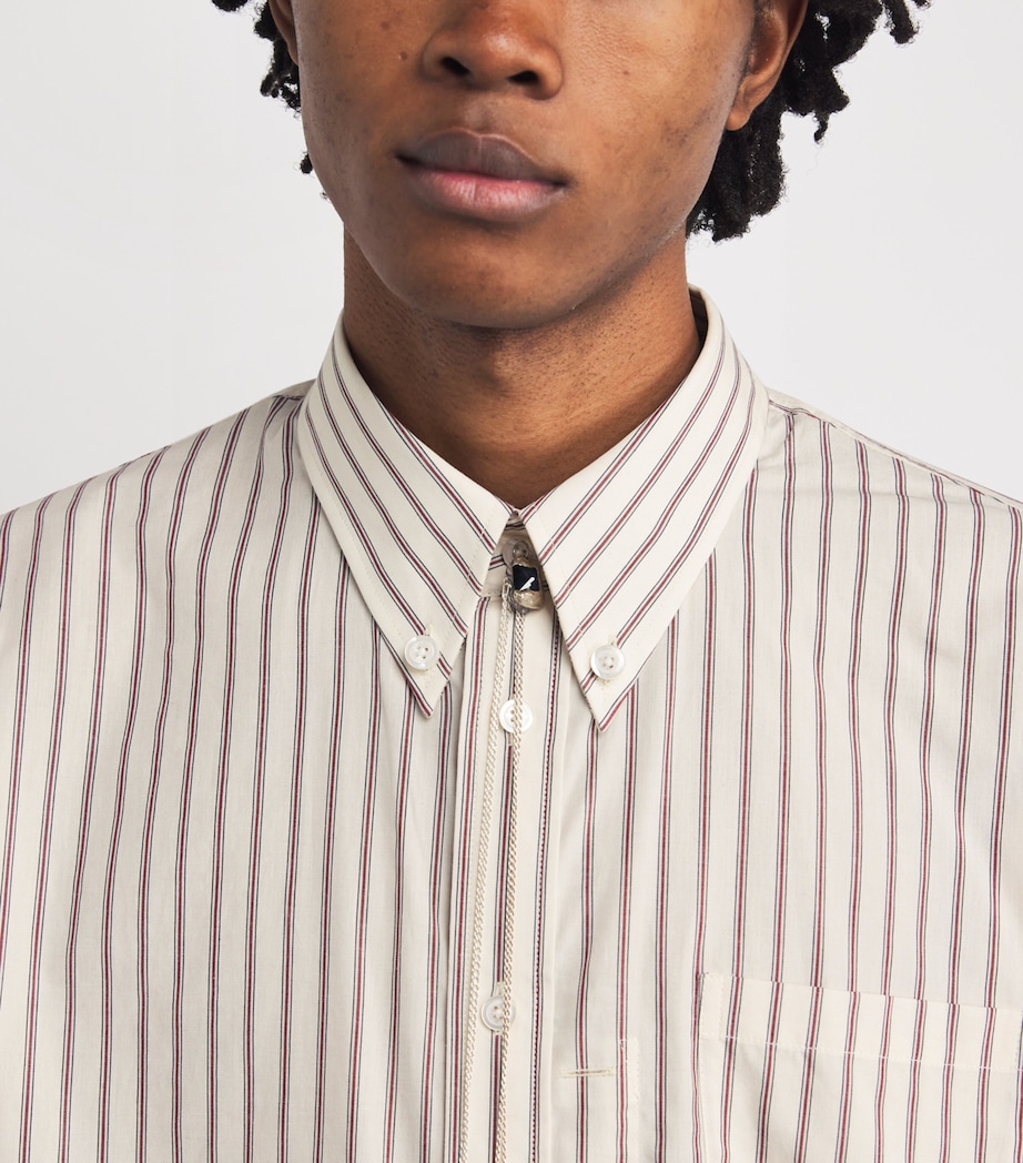 Cotton Veterano Shirt BORDEAU Image 6