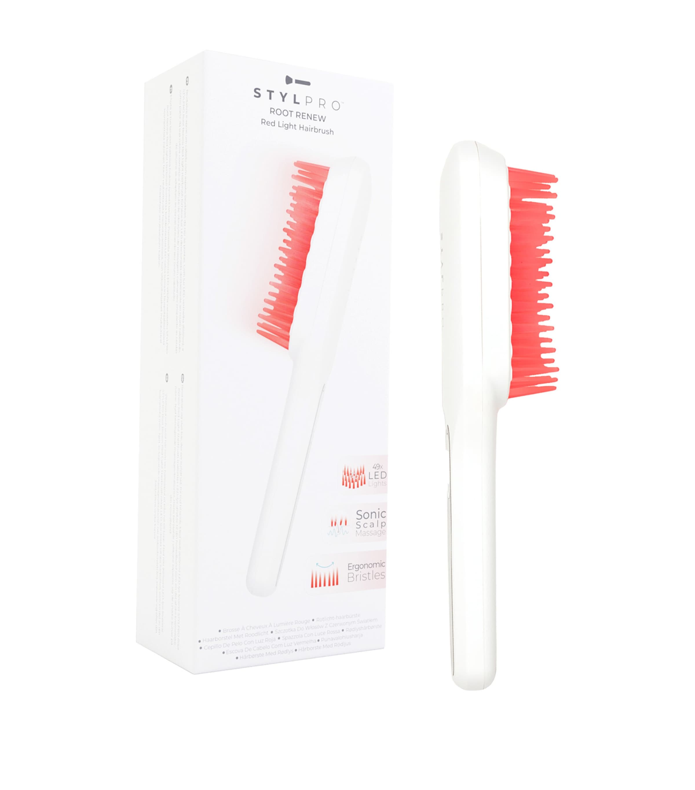 STYLPRO Root Renew Red Light Hairbrush NO COLOUR Image 1