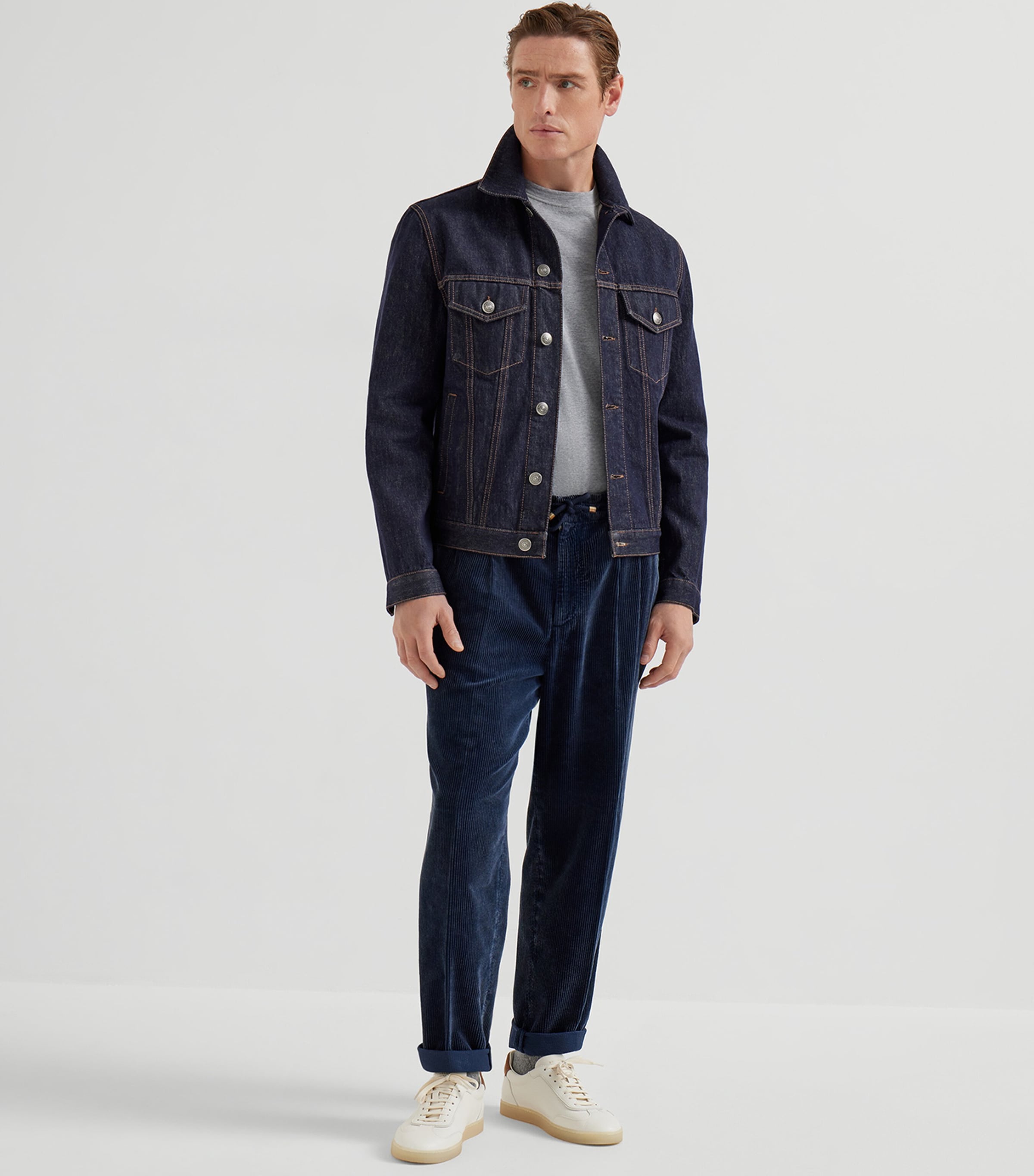 Cotton Long-Sleeve T-Shirt C8190 Image 4