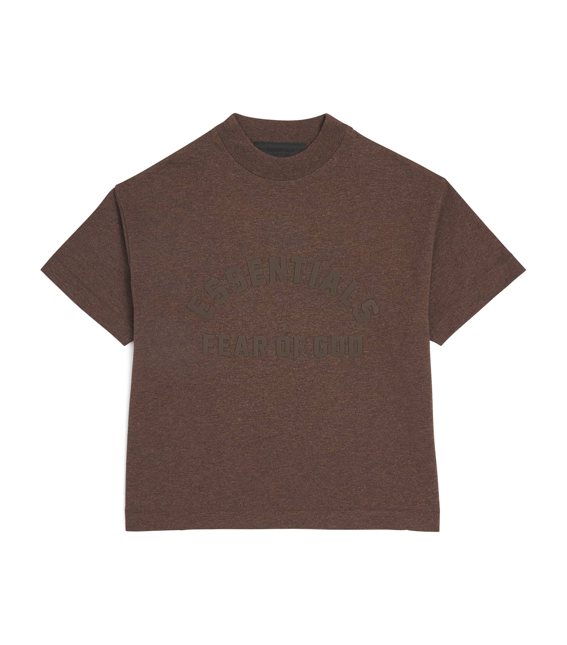 Essentials Kids' Cotton Logo T-shirt In Grey