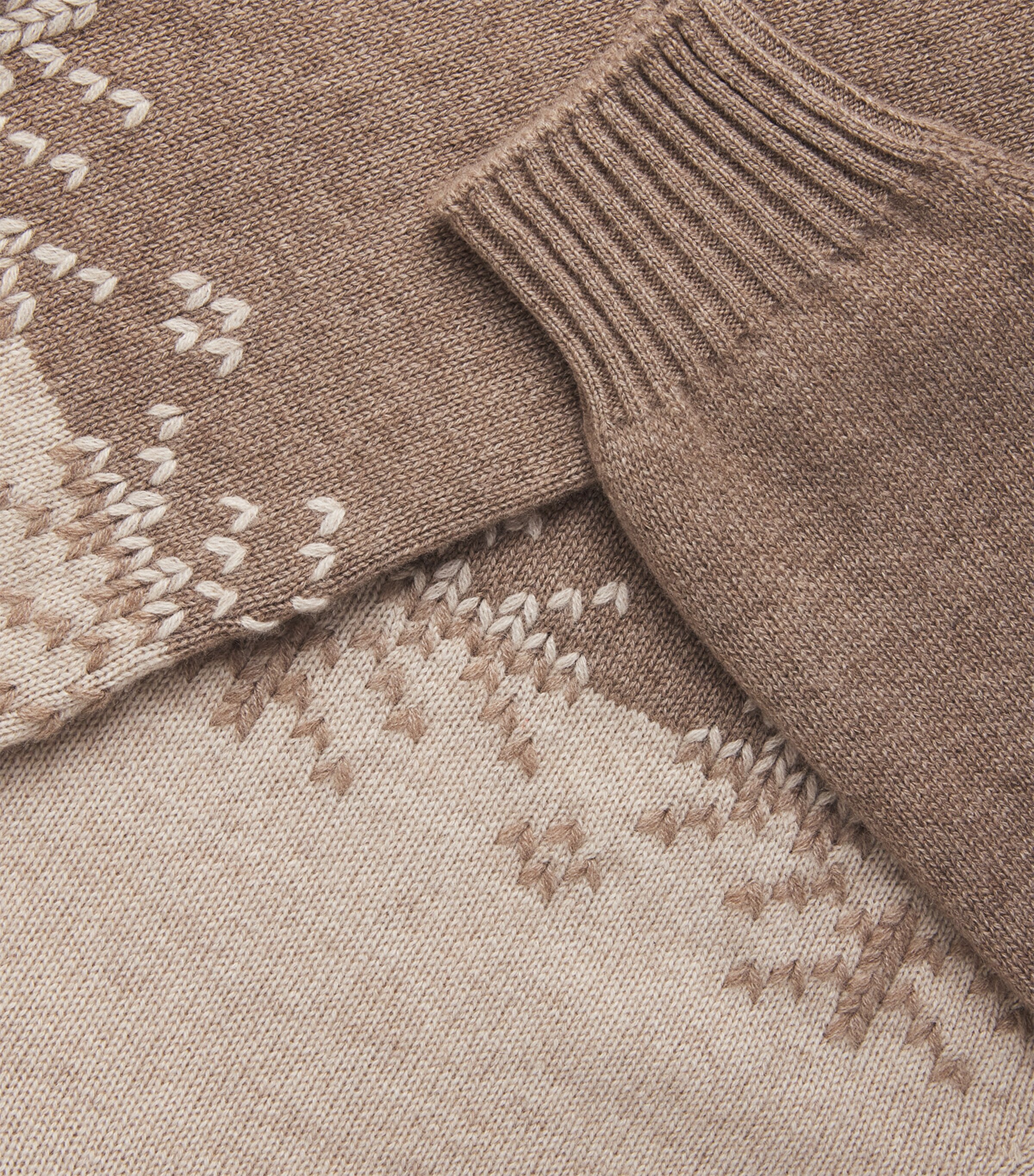 Cashmere Snowflake Sweater A.28 KASHMIR Image 5