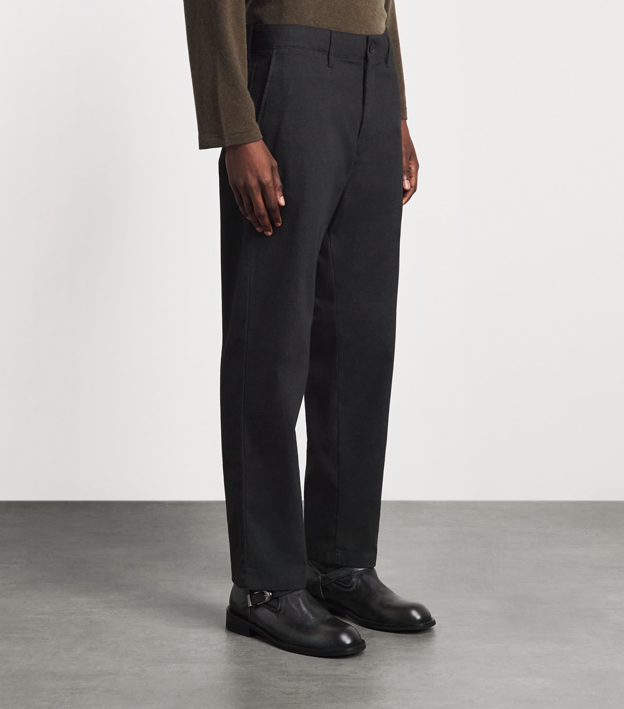 NN.07 Mens Aden Chinos Black Multi Image 4
