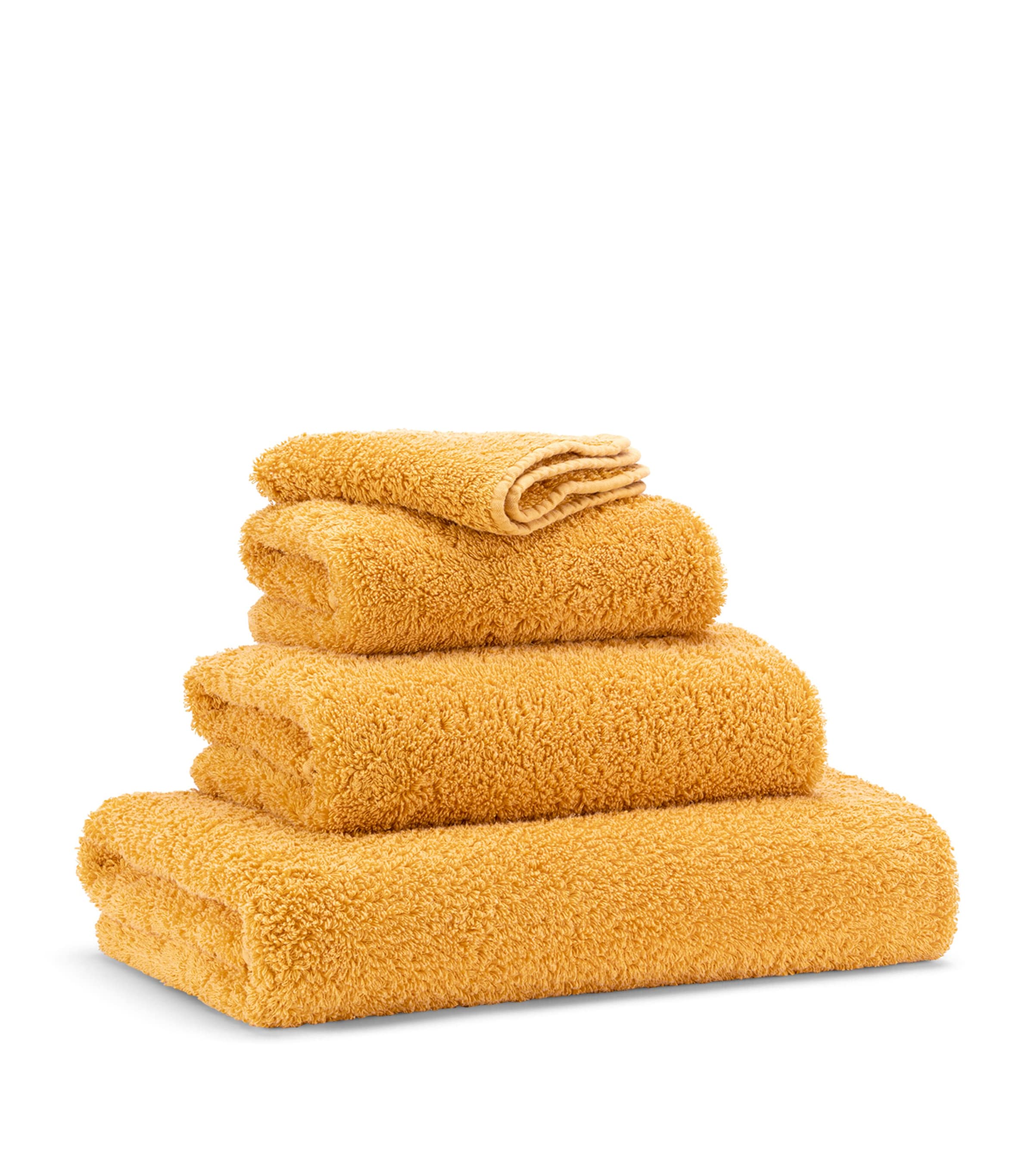 Abyss & Habidecor Egyptian Cotton Super Pile Bath Towel (70cm x 180cm) Curcuma Image 2