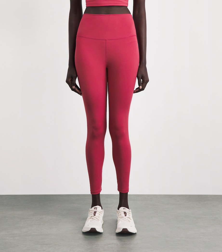 Varley Womens FreeSoft High-Rise Sports Leggings Rich Raspberry Image 4