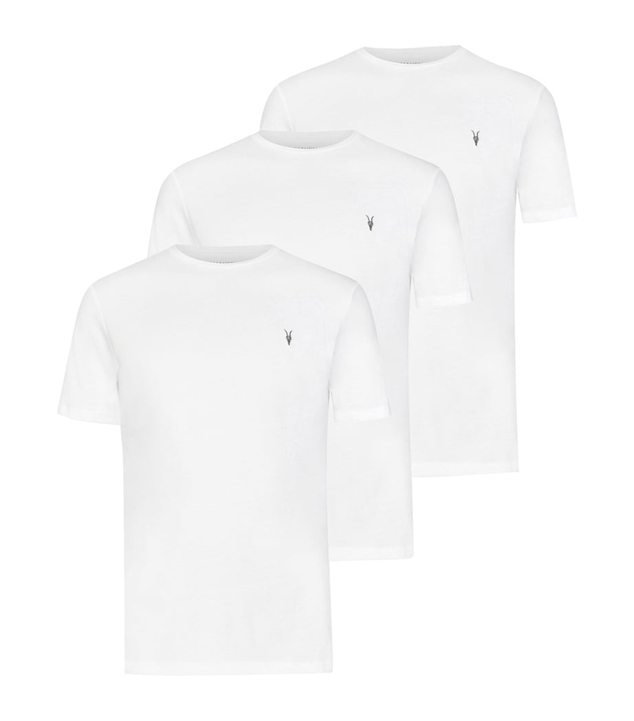 Cotton Brace T-Shirt (Pack of 3) WHITE Image 1