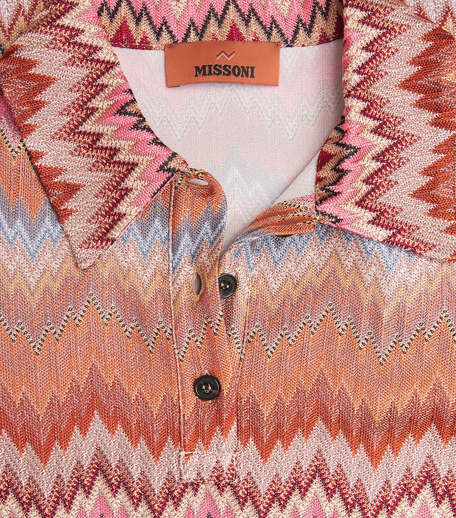 Snake Chevron Mini Dress SM9Y1 PINK/RUST TONE Image 5