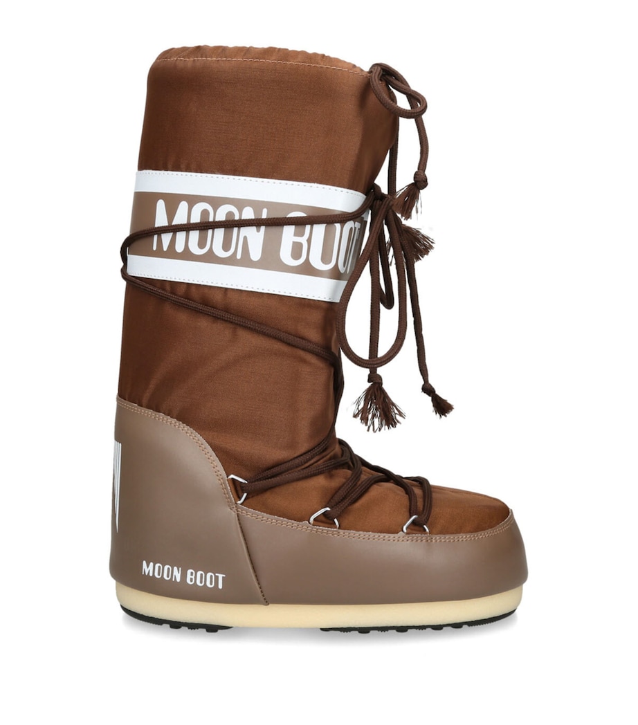 Nylon Moon Boots BROWN Image 1