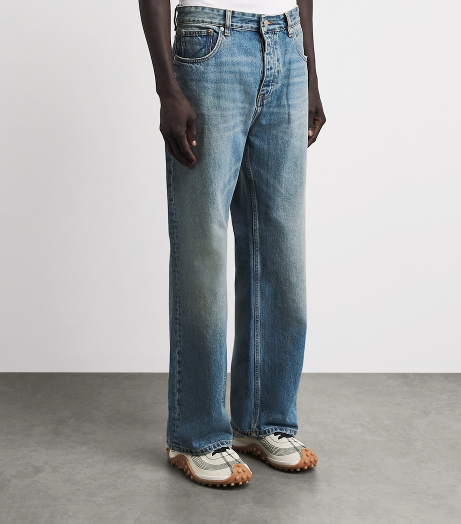 Won Hundred Mens Genoa Straight Jeans Light Blue Image 4