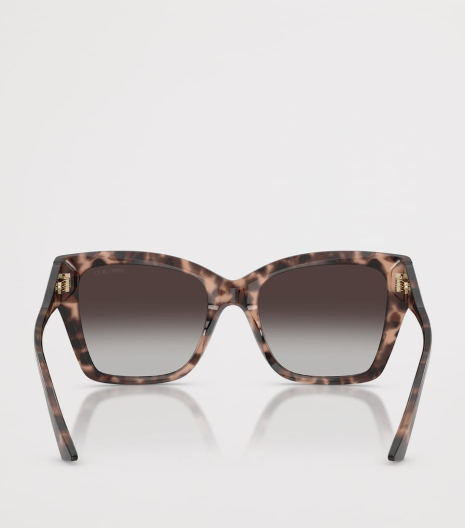 Jimmy Choo Acetate JC5012 Square Sunglasses Brown Image 4