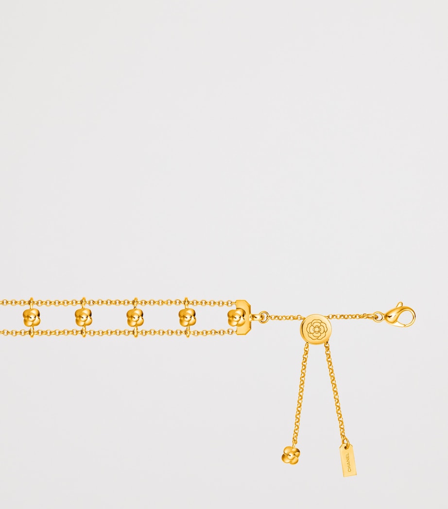 CHANEL Yellow Gold and Diamond Extrait de Camélia Bracelet Yellow Gold Image 5