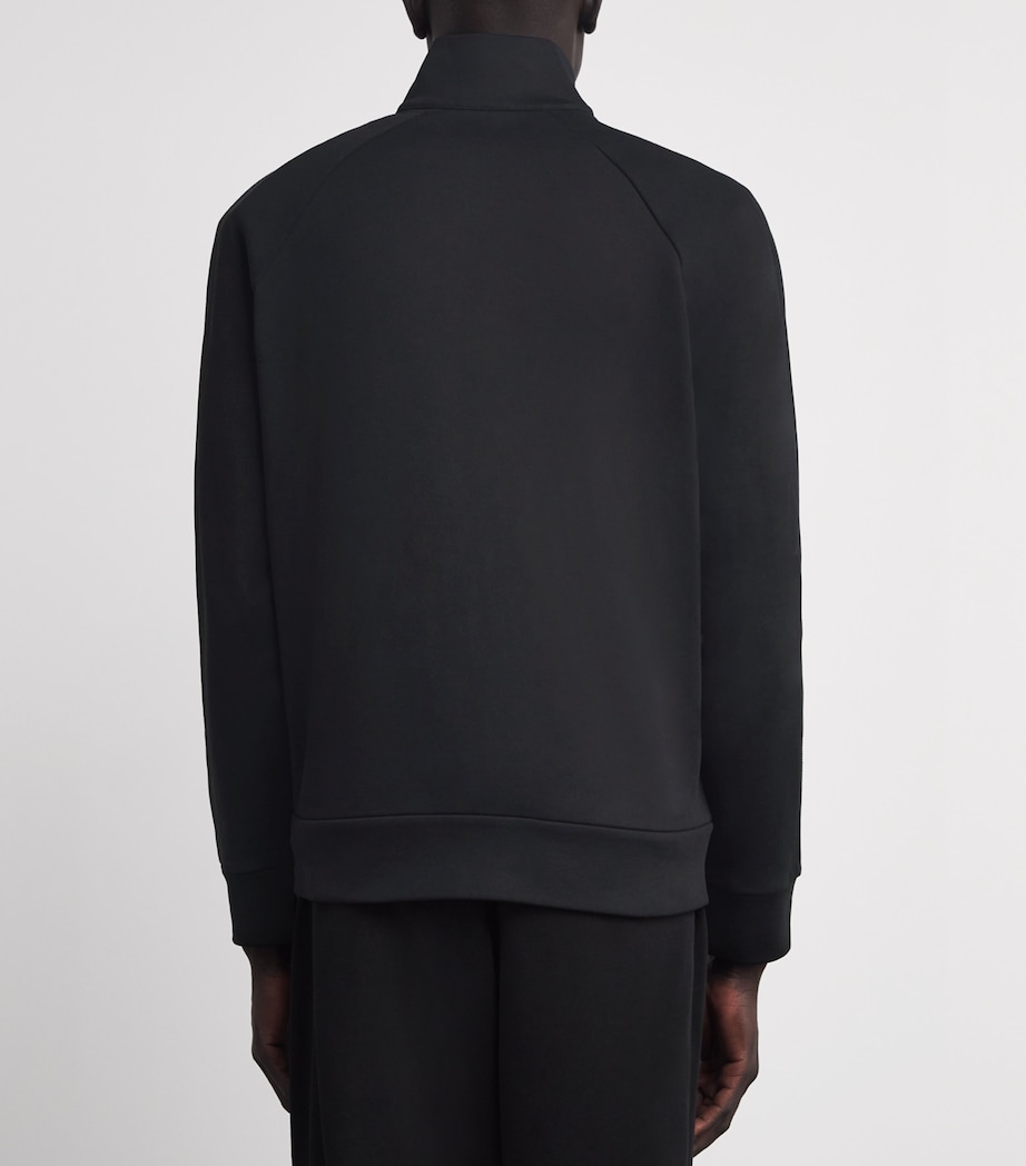 Cotton Logo Zip-Up Cardigan 999 Image 4